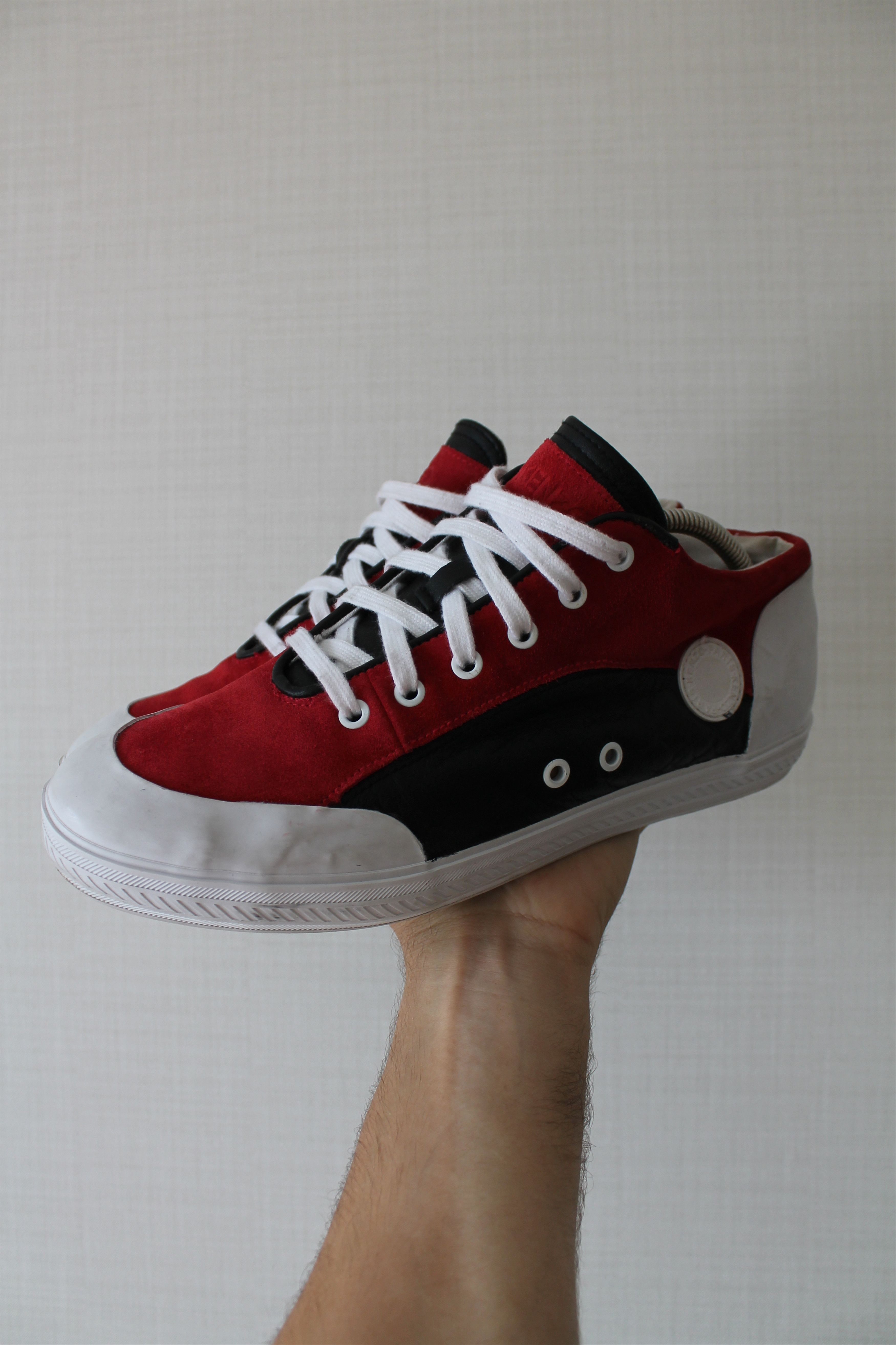 Kenzo KENZO Paris Leather Suede sneakers Size US 10 / EU 43 - 11 Thumbnail