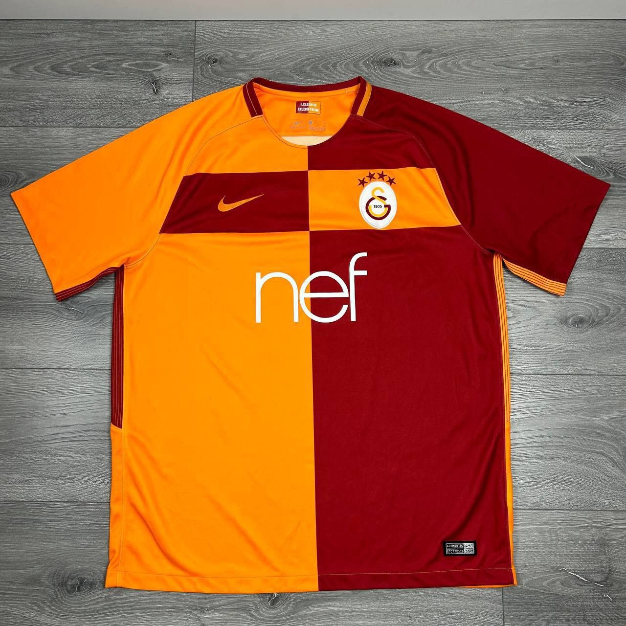 Nike × Vintage GALATASARAY 2017 2018 HOME SHIRT FOOTBALL SOCCER JERSEY NIKE Size US XL / EU 56 / 4 - 2 Thumbnail