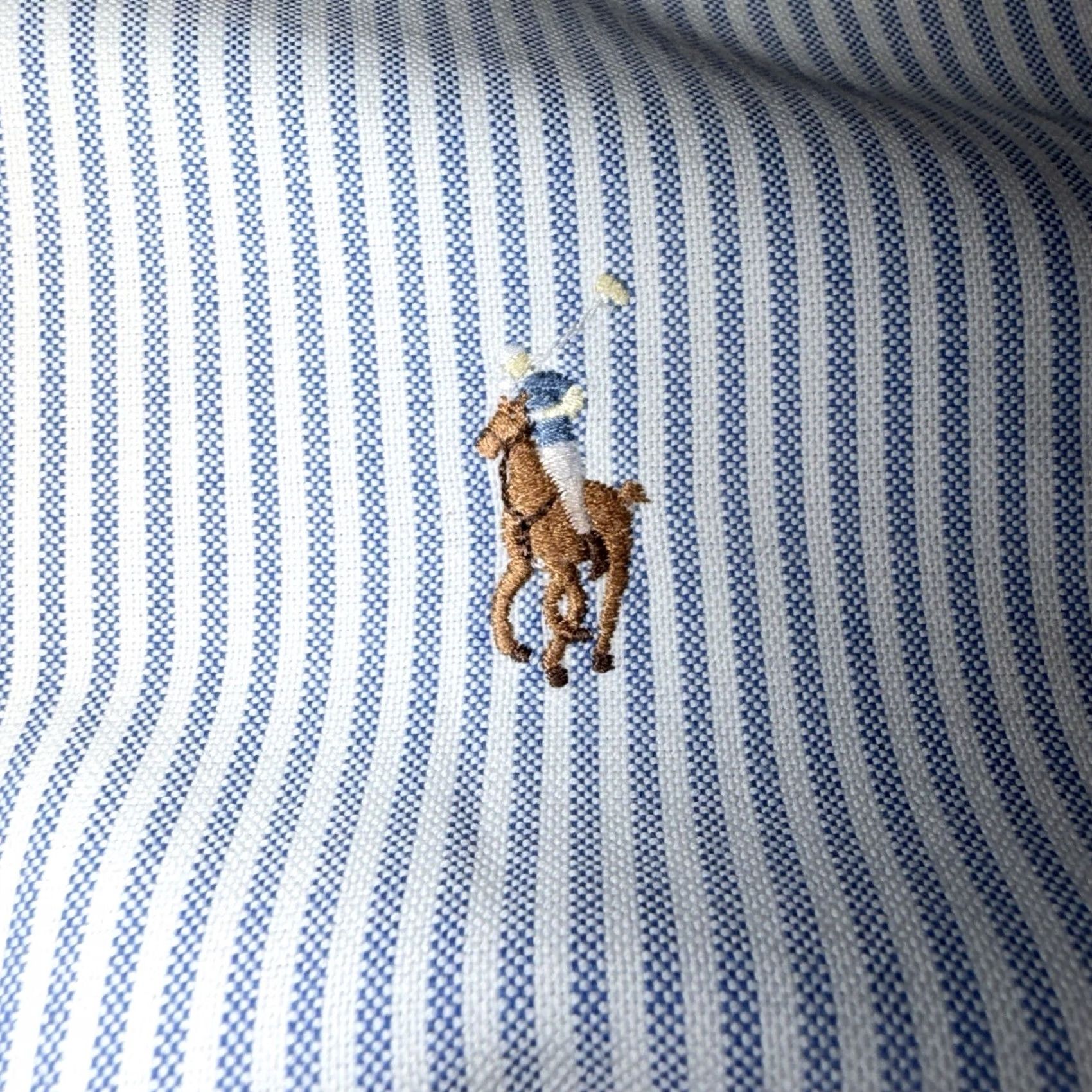 Ralph Lauren Ralph Lauren Button Down Shirt Men’s 15 32/33 Classic Fit Striped Blue White Lot of 3 Size US M / EU 48-50 / 2 - 3 Thumbnail