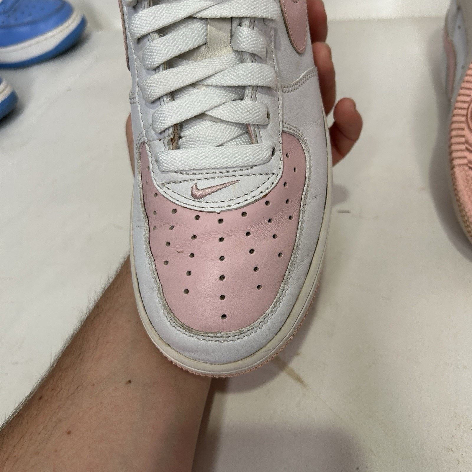 Nike Nike Air Force 1 WMNS “White Glacier Pink” 2004 Size US 9.5 / IT 39.5 - 10 Thumbnail