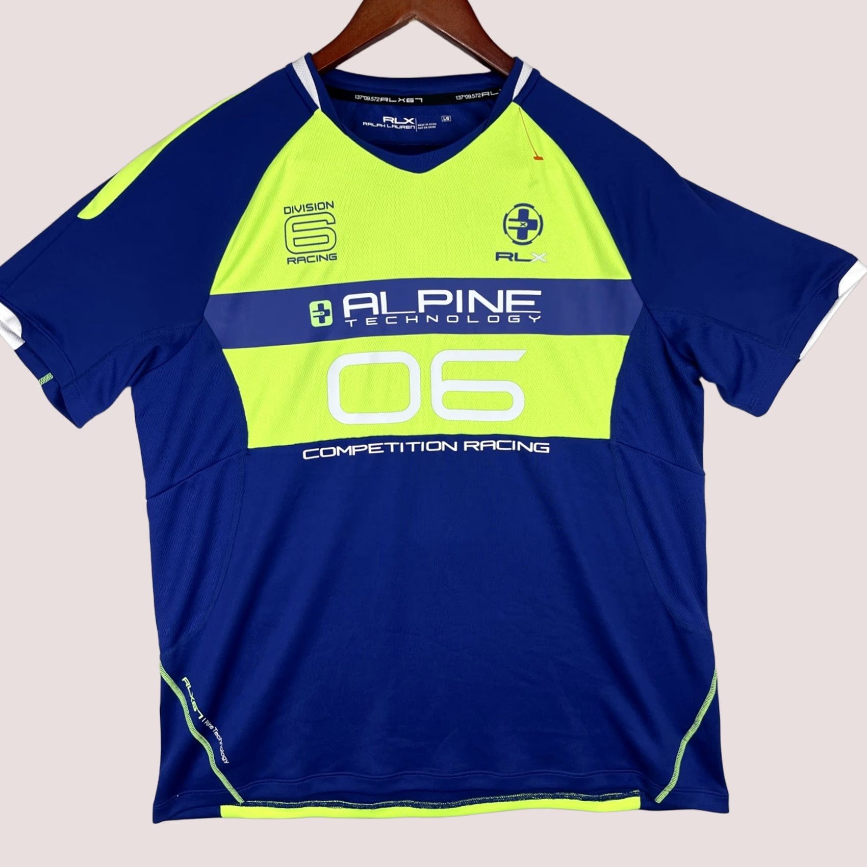 RLX Ralph Lauren Ralph Lauren RLX Shirt Mens Large Blue Alpine Technology Competition Racing Shirt Size US L / EU 52-54 / 3 - 1 Thumbnail