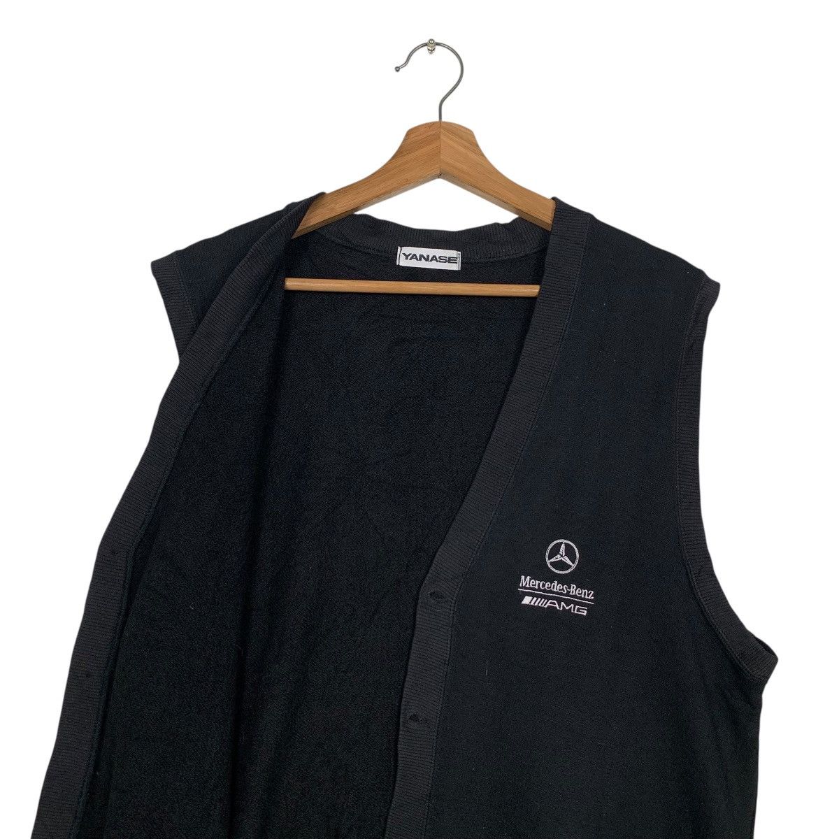 Mercedes-Benz MERCEDES BENZ AMG Sleeveless Cardigan Vest #3568-C163 Size US M / EU 48-50 / 2 - 8 Thumbnail