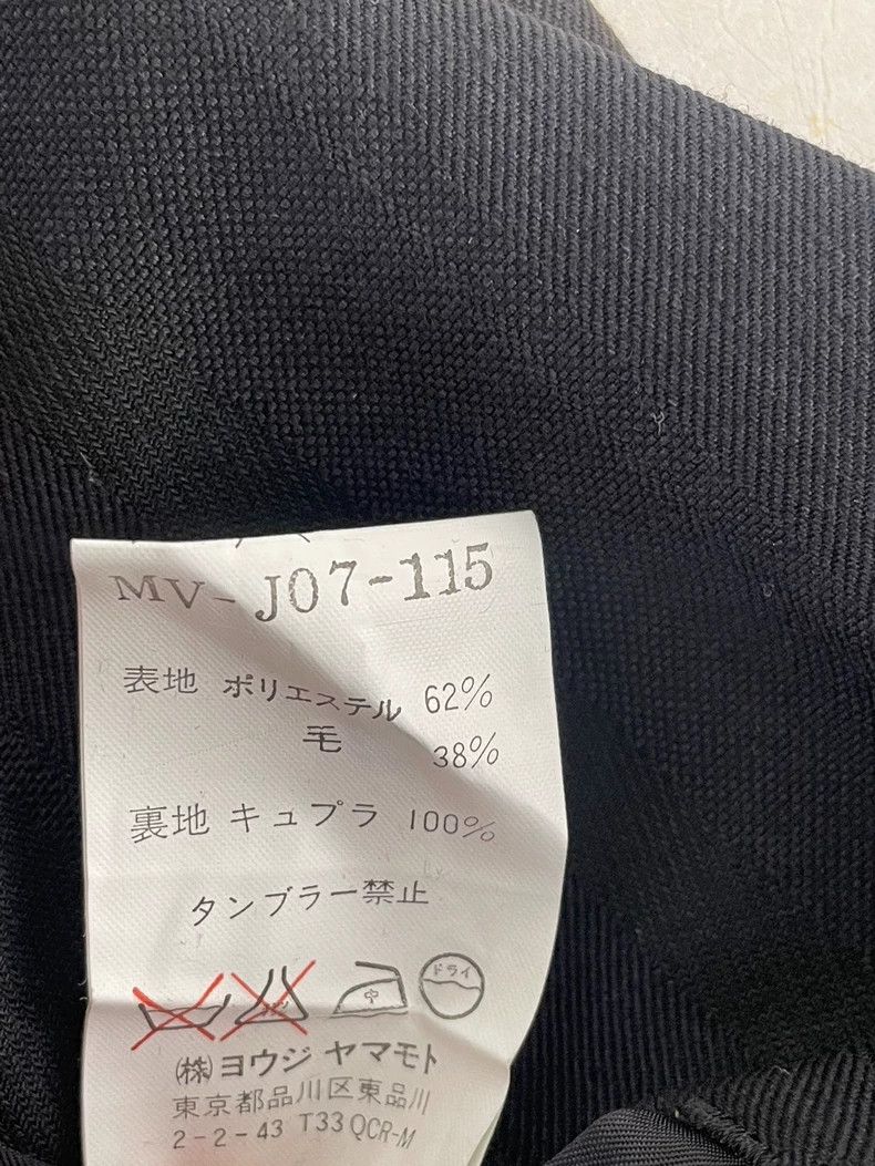 Yohji Yamamoto Yohji YamamotoDark striped jacket 2503-Nextarrow Size US XL / EU 56 / 4 - 4 Thumbnail