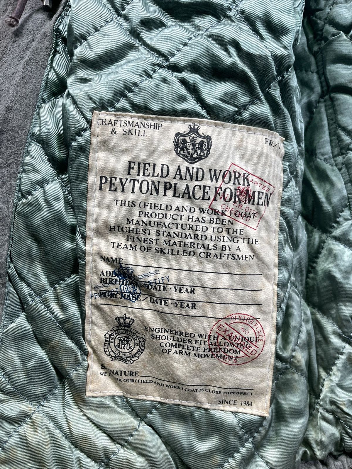 PPFM VTG Peyton Place For Men Suede Leather Parka Jacket Archive Size US M / EU 48-50 / 2 - 12 Thumbnail
