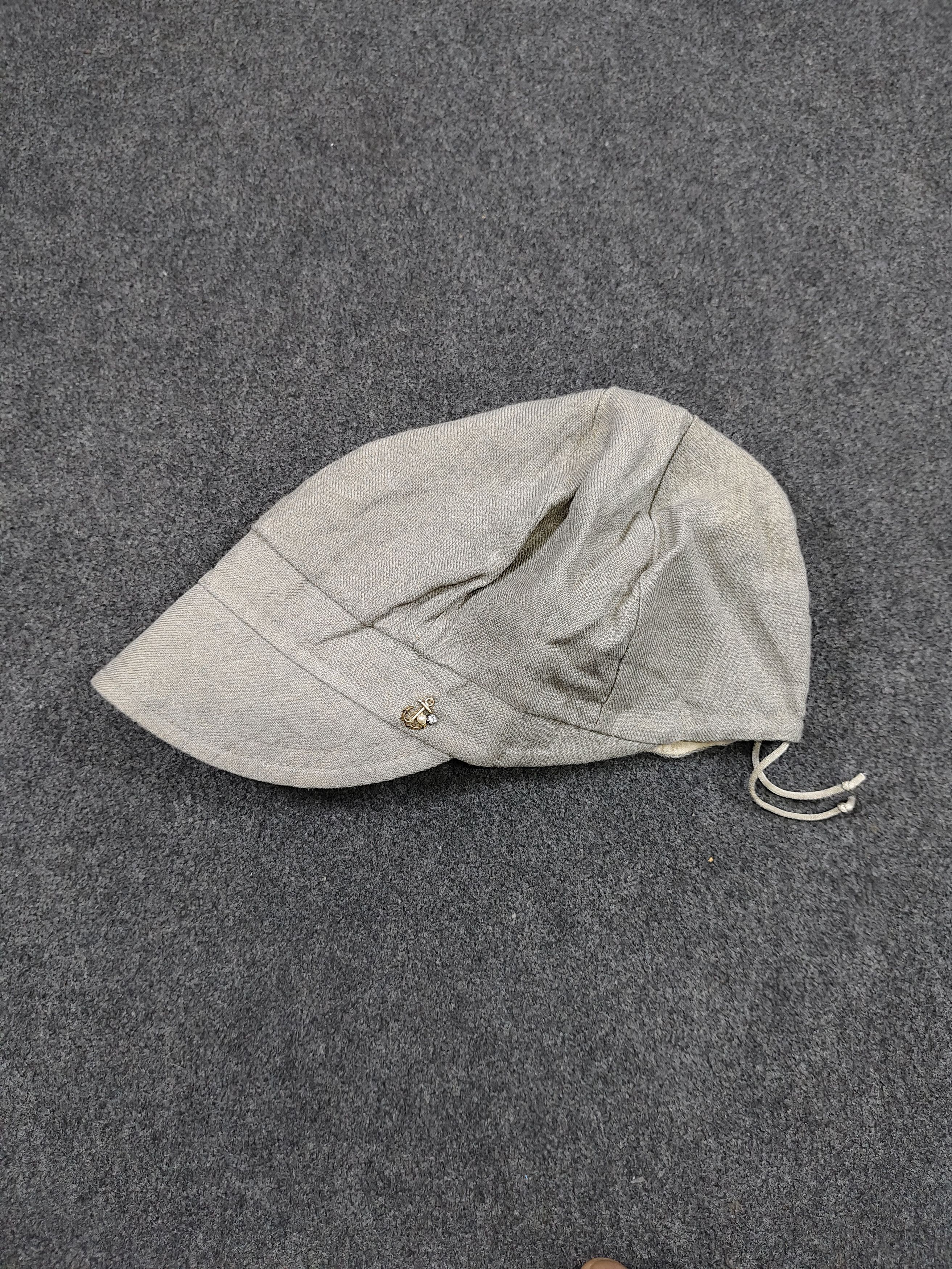 CA4LA 2000s CA4LA🇯🇵Minimalis Streetwear Linen Marine Newsboy Cap Size ONE SIZE - 3 Thumbnail