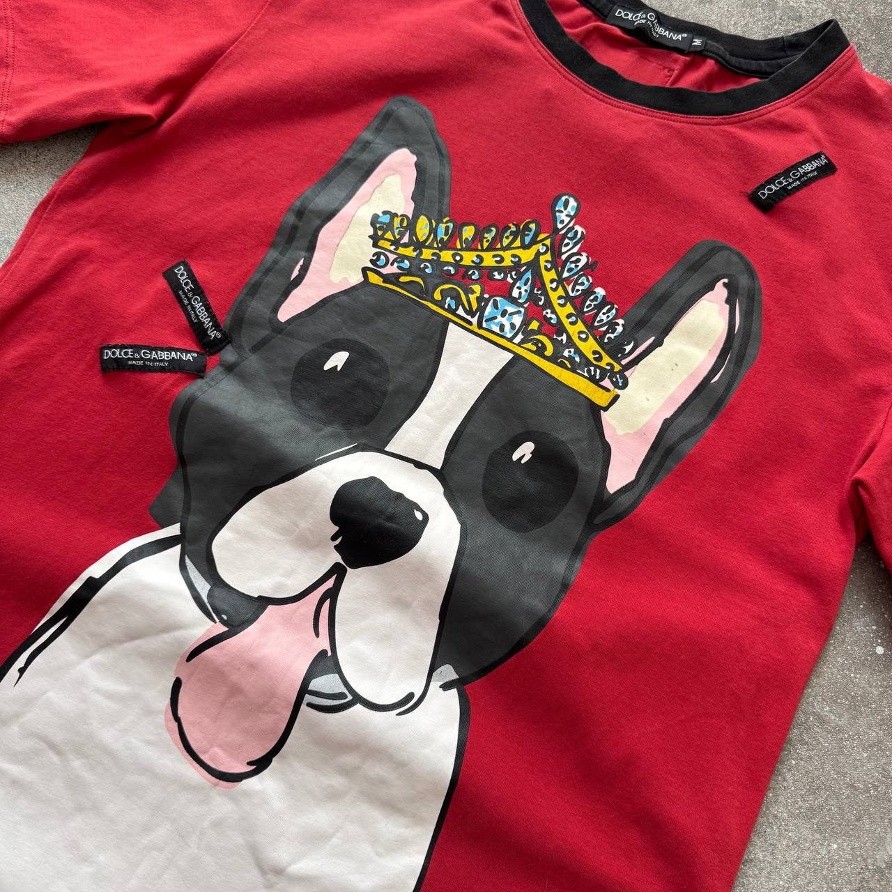 Dolce & Gabbana Dolce & Gabbana Dog Printed Y2K Sexy T-Shirt Size M / US 6-8 / IT 42-44 - 6 Thumbnail