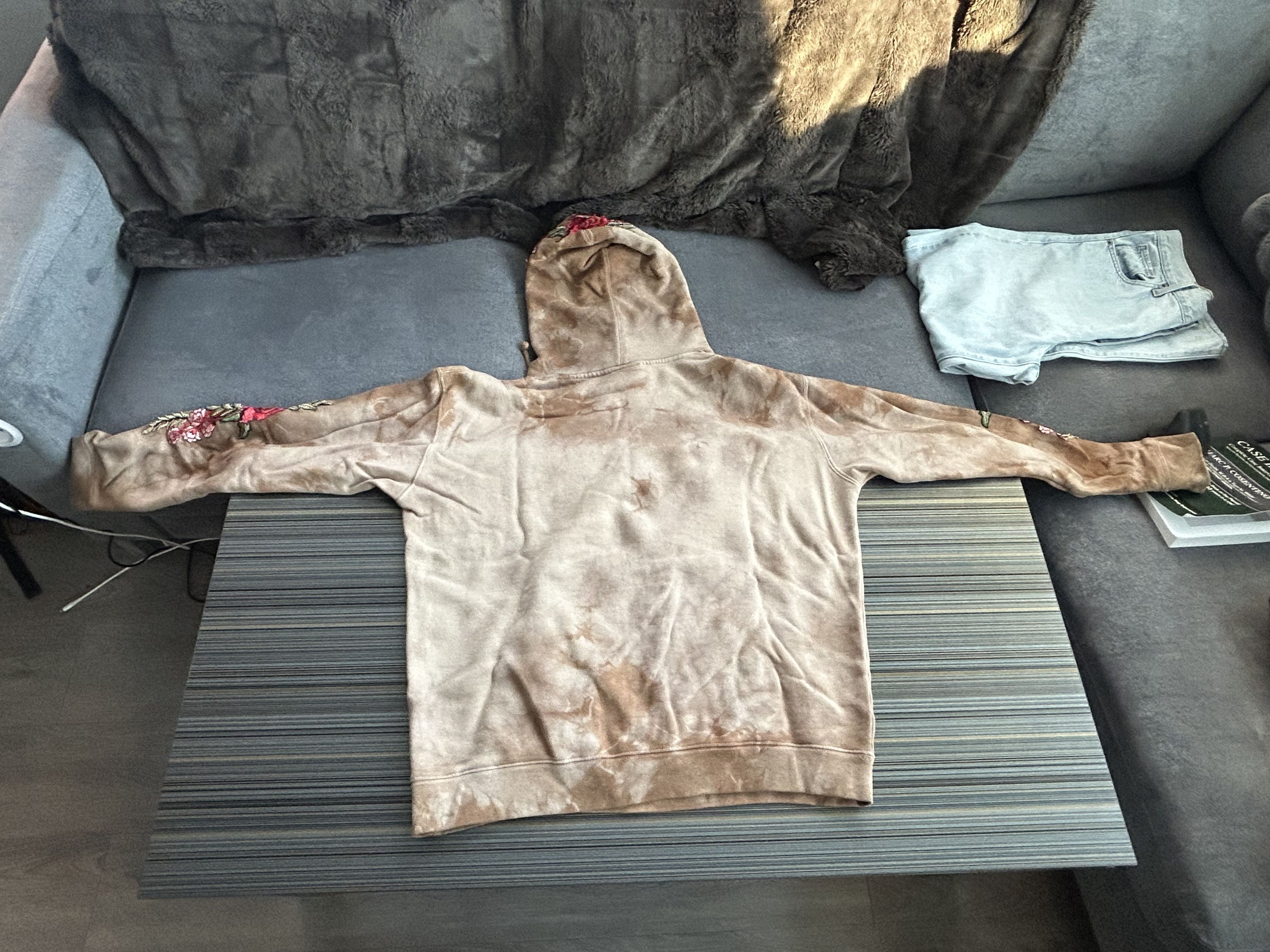 Civil Regime Civil Regime Red Rose Marble Sandstorm Wash Men’s Hoodie Size US M / EU 48-50 / 2 - 2 Thumbnail