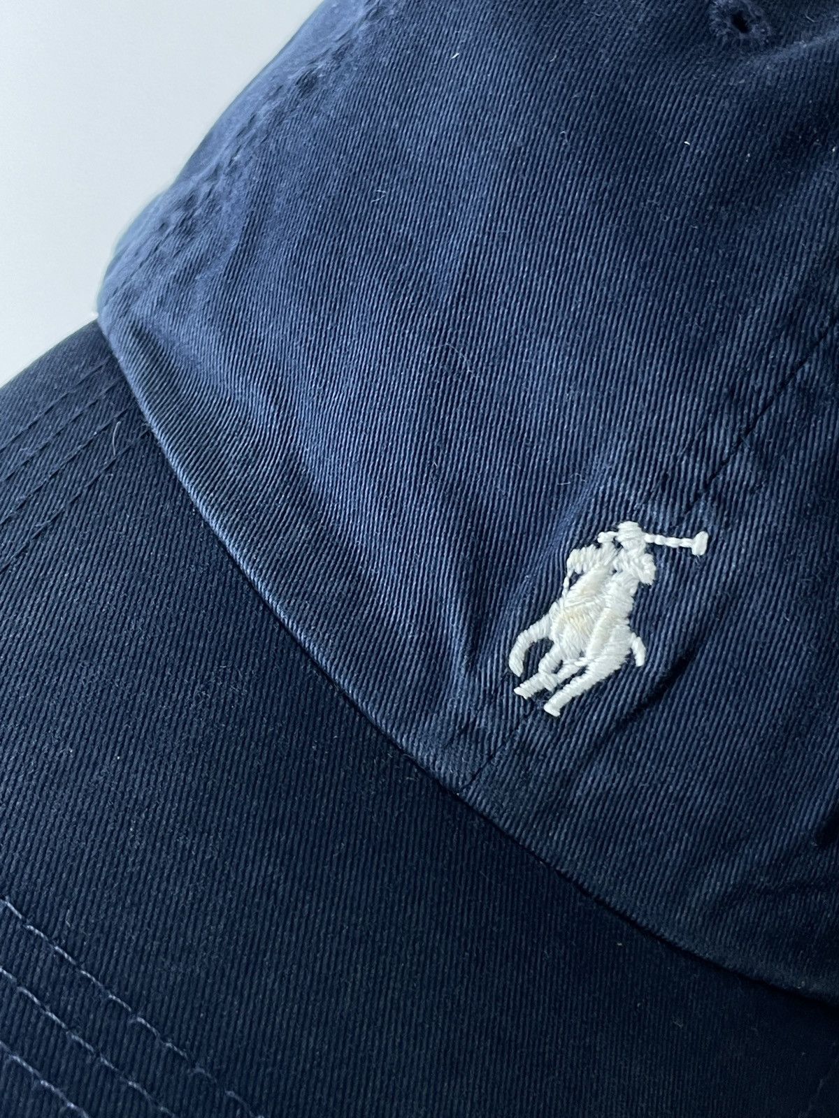 Polo Ralph Lauren × Vintage Vintage navy Polo Ralph Lauren Cap Size ONE SIZE - 5 Thumbnail
