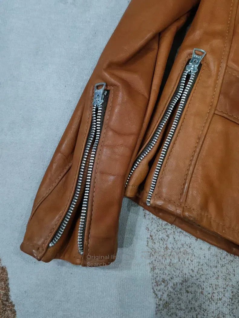 Schott Schott Vintage leather jacket Size S / US 4 / IT 40 - 8 Thumbnail