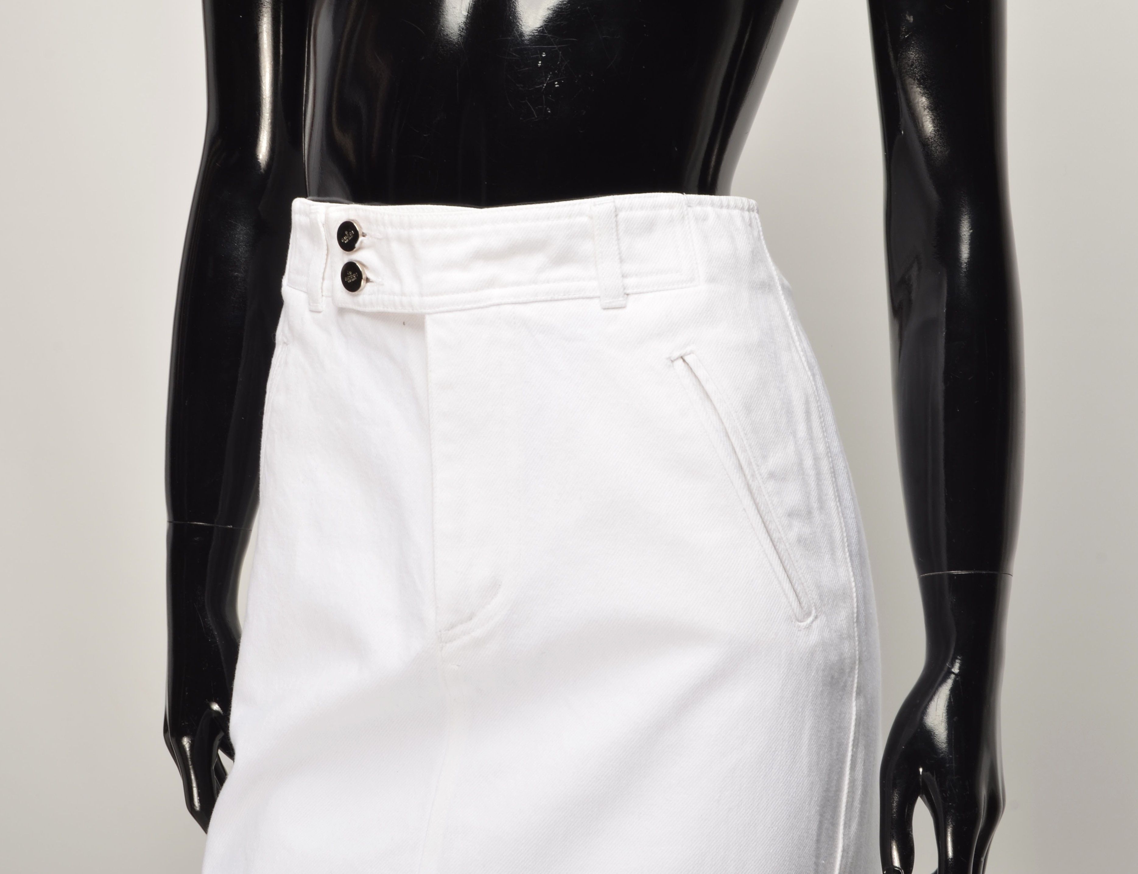 Gucci Vintage Gucci Tom Ford Era Denim Pencil Skirt | Grailed