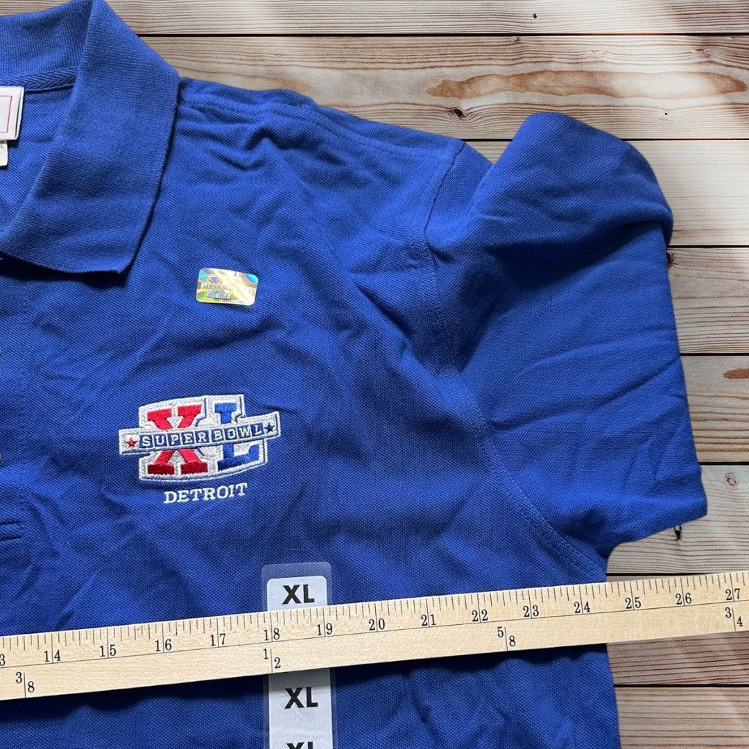NFL Vintage NFL Super Bowl XL Shirt Men’s XL Blue Y2K New Size US XL / EU 56 / 4 - 4 Thumbnail