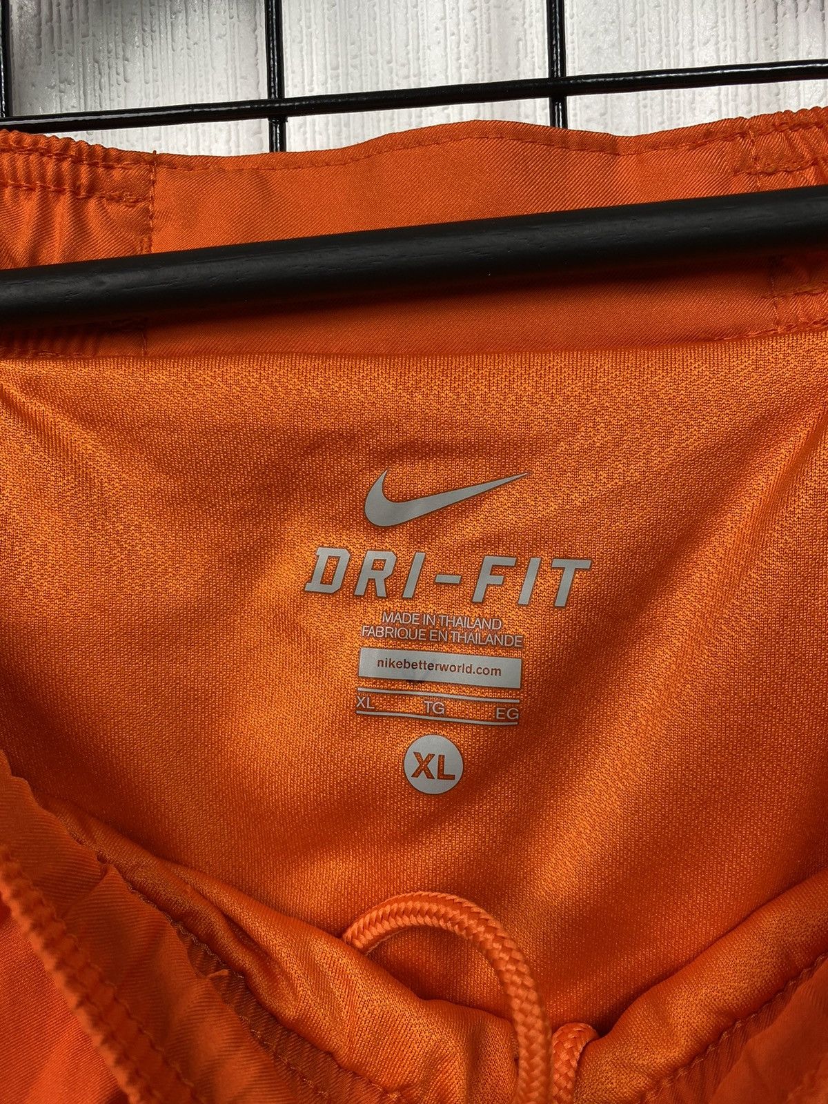 Nike × Vintage Holland KNVB Netherlands NiKe Shorts XL Soccer Orange Men’s Size US 36 / EU 52 - 9 Thumbnail