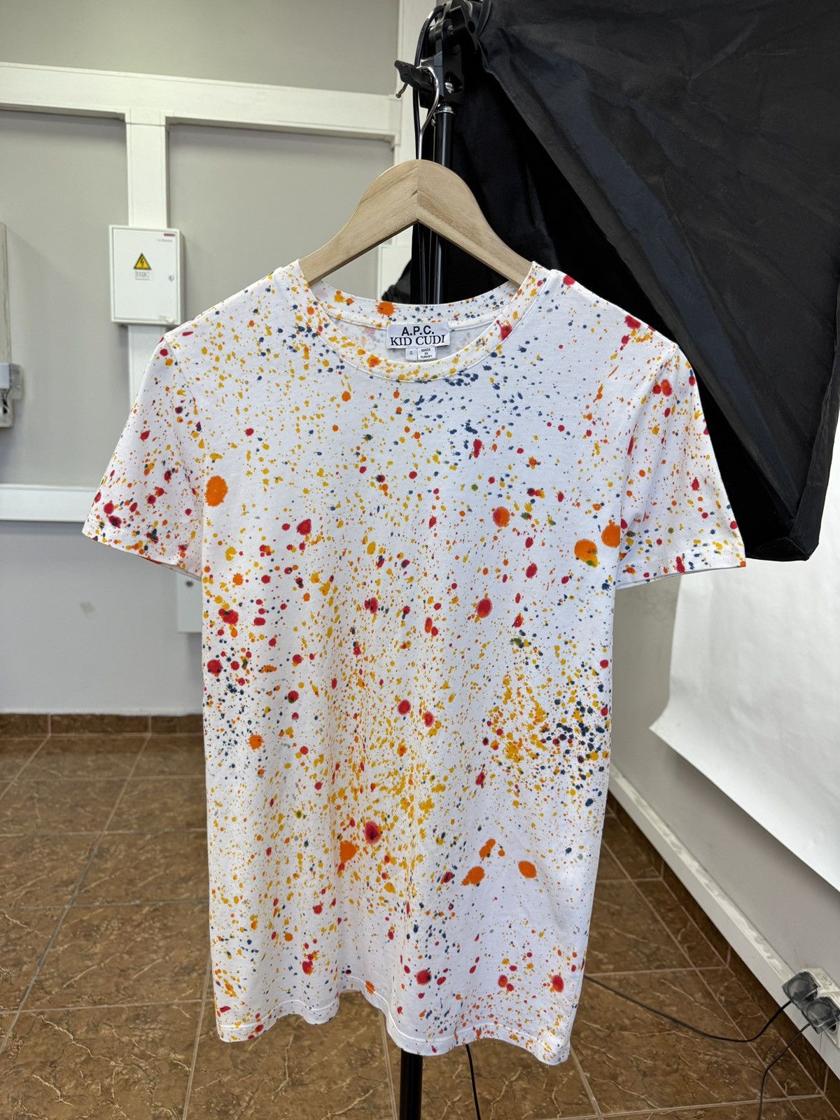 A.P.C. × Kid Cudi 🇺🇸 A. P. C. Kid Cudi Rap T-Shirt Rare Retro Hype Y2K Size US S / EU 44-46 / 1 - 1 Thumbnail