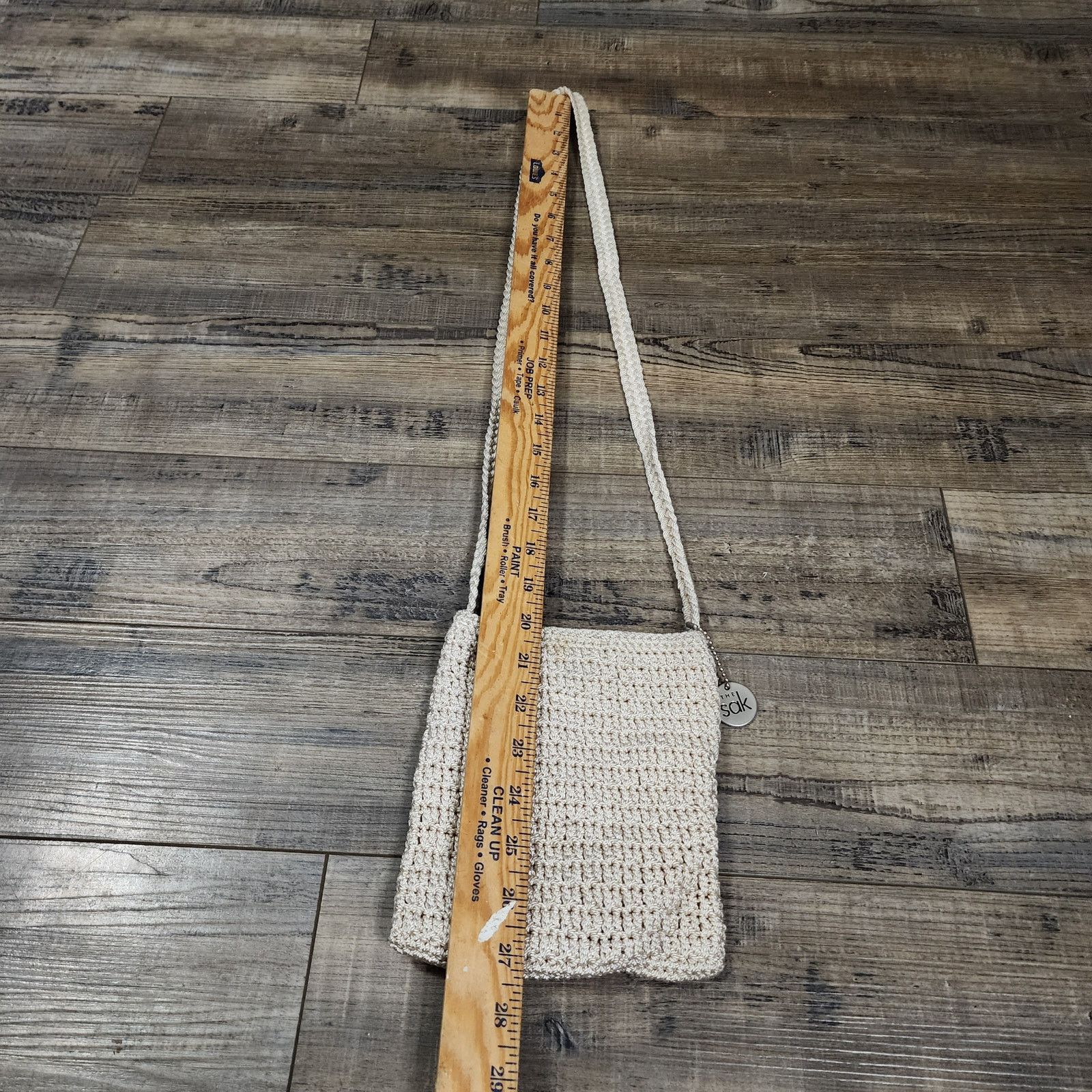 The Sak The Sak crochet small crossbody off white purse 2489 Size ONE SIZE - 3 Thumbnail