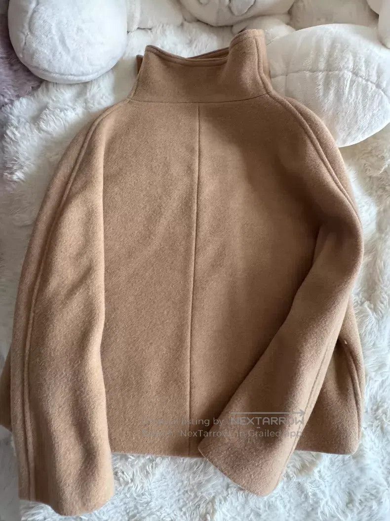 Acne Studios Acne Studios Collar camel wool short coat Size XS / US 0-2 / IT 36-38 - 7 Thumbnail