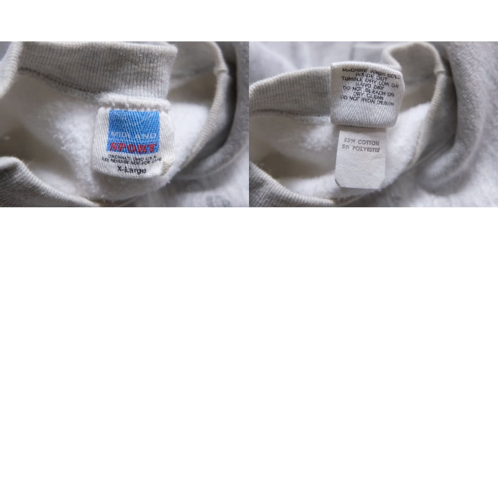 NCAA VINTAGE NCAA DUKE VTG 90s USA MADE BASKETBALL GRAY REVERSE WEAVE CREW SWEATSHIRT XL MEN Size US XL / EU 56 / 4 - 8 Thumbnail