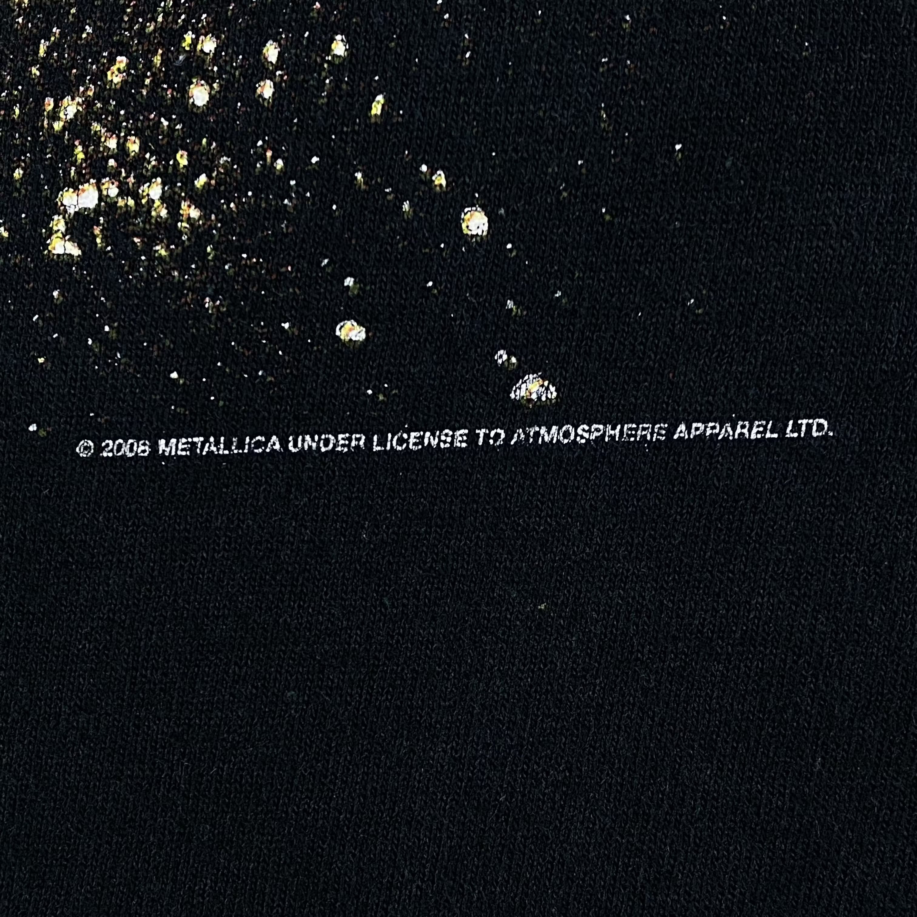 Metallica × Vintage Men’s Rock T-Shirt Metallica Vintage 2008 Size S Size US S / EU 44-46 / 1 - 5 Thumbnail