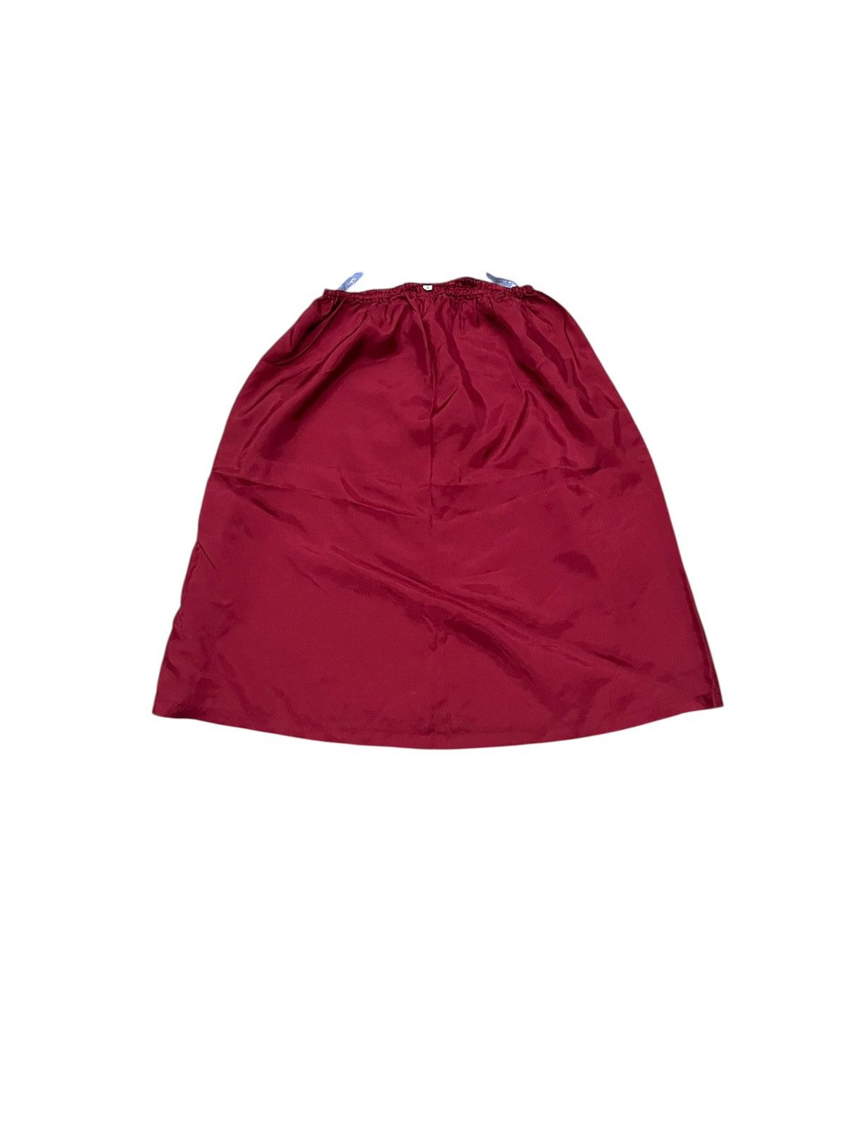 Thierry Mugler 90s THEIRRY MUGLER PARIS NYLON MIDI SKIRT Size 26" / US 2 / IT 38 - 1 Thumbnail