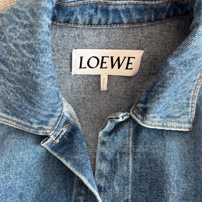 Loewe LOEWE Denim Jacket, Classic Style, Made of 100% Cotton. Br Size XXS / US 00 / IT 34 - 2 Thumbnail