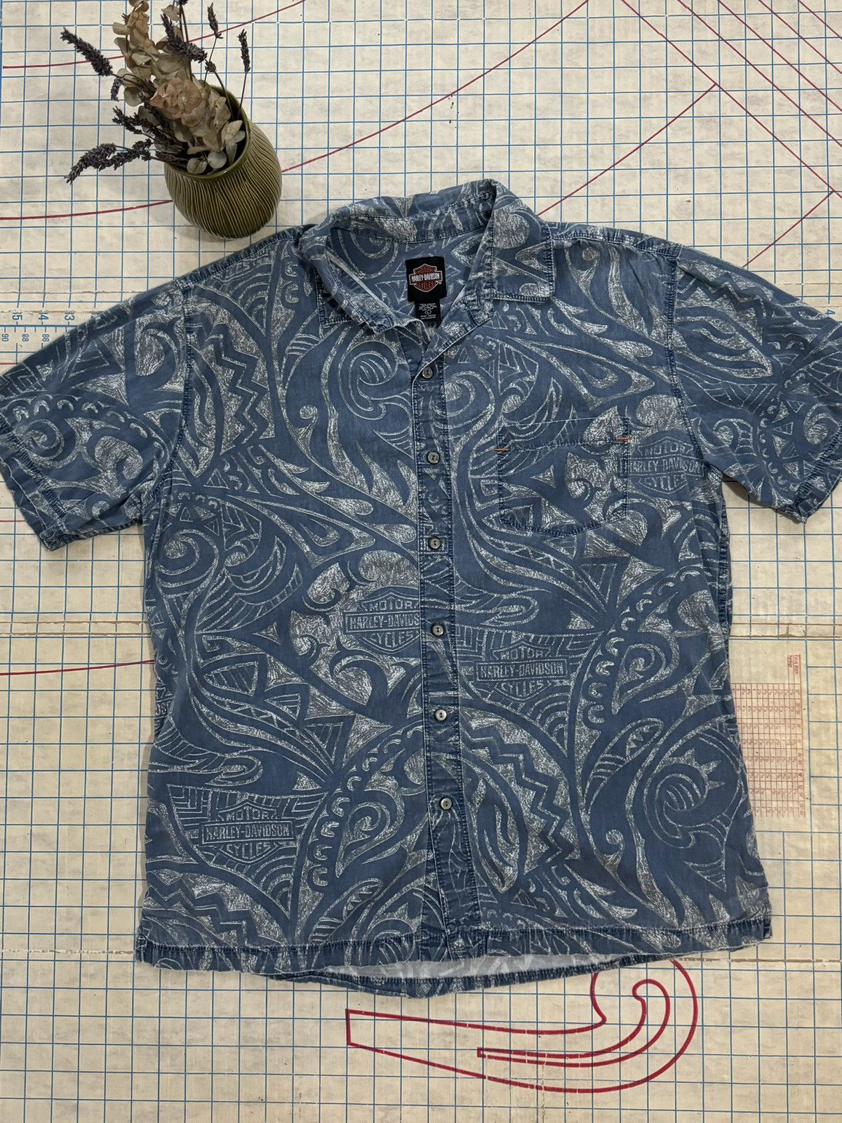 Harley Davidson Harley Davidson Hawaii Short Sleeve Button Up Shirt Large Size US L / EU 52-54 / 3 - 2 Thumbnail