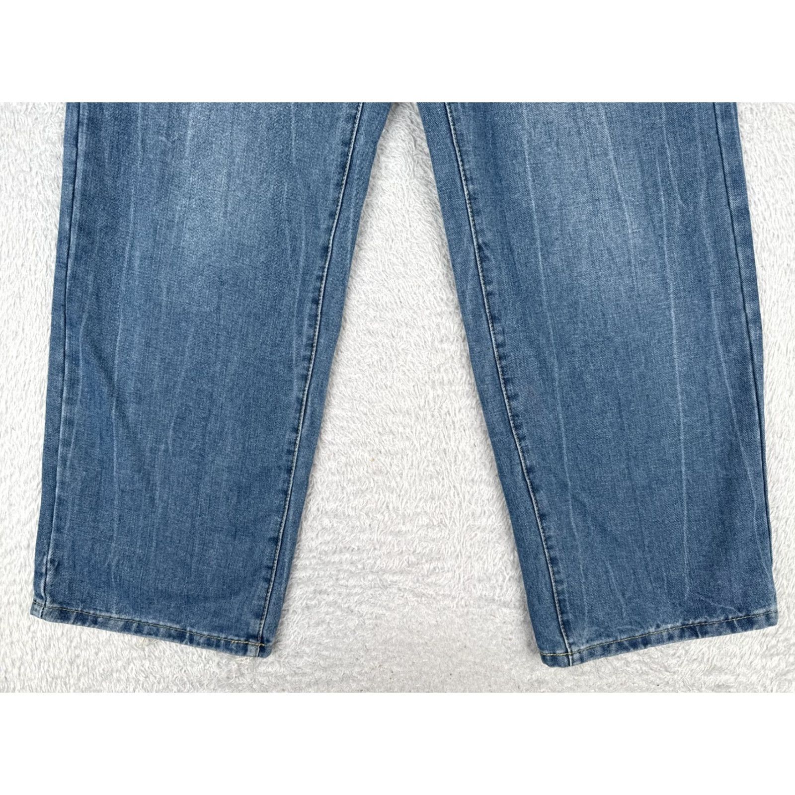 Madewell Dazy Jeans Women 26 Blue Denim Wide Leg High Rise Cotton Blend Medium Wash 26x28 Size 26" / US 2 / IT 38 - 3 Thumbnail