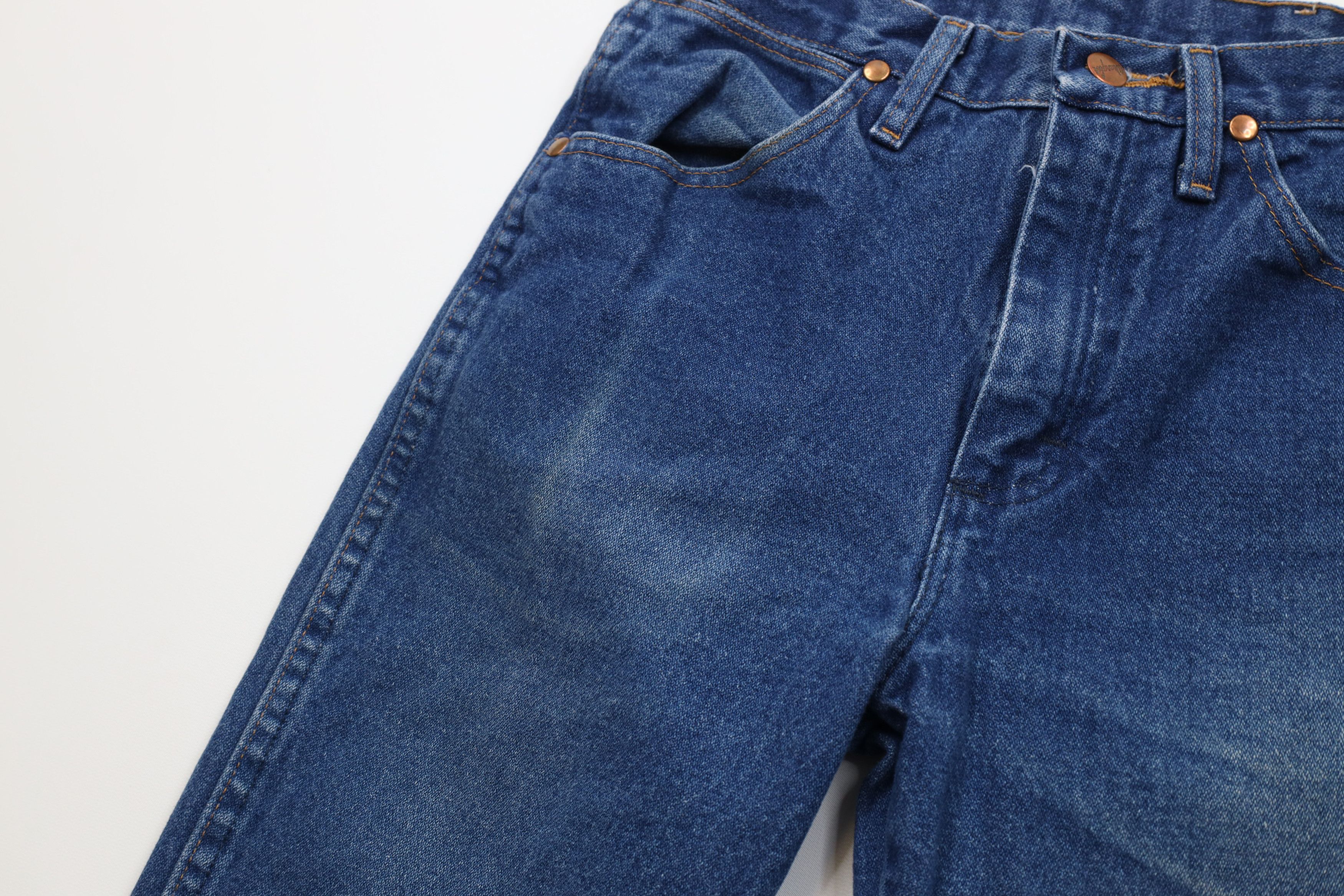 Wrangler Vintage 90s Wrangler Western Cowboy Straight Leg Jeans Size US 28 / EU 44 - 7 Thumbnail