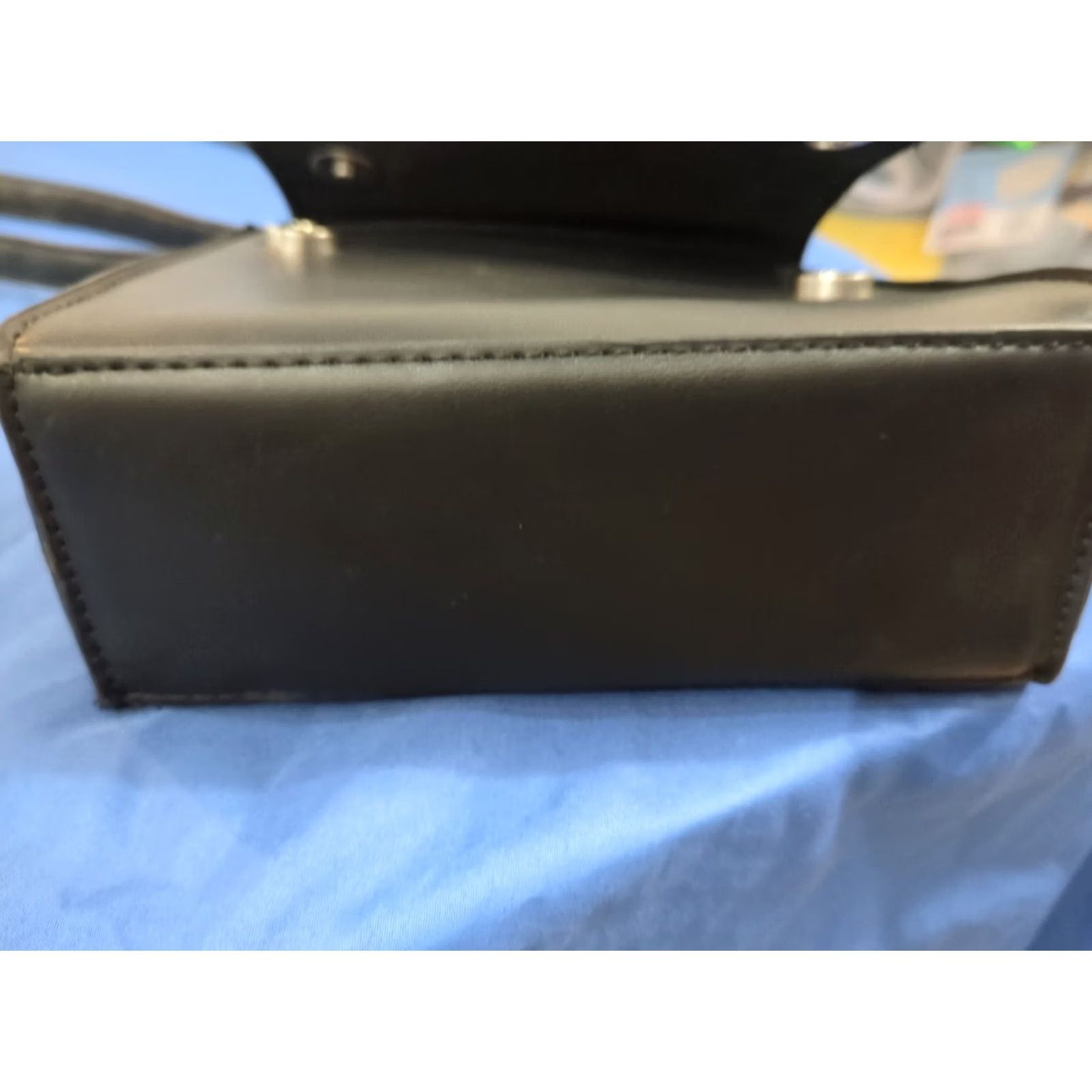 Primark Primark Black Shoulder Bag Crossbody Small Purse Silver Hardware Women Pattern: Solid Size ONE SIZE - 6 Thumbnail