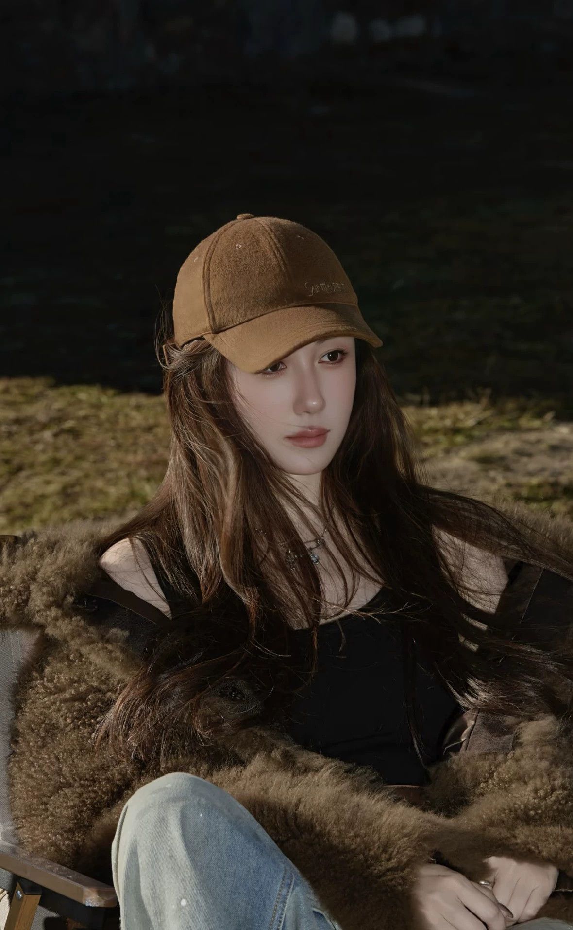 Yves Saint Laurent YSL 99 New Brown Cashmere Bucket Hat 59cm Size ONE SIZE - 9 Thumbnail