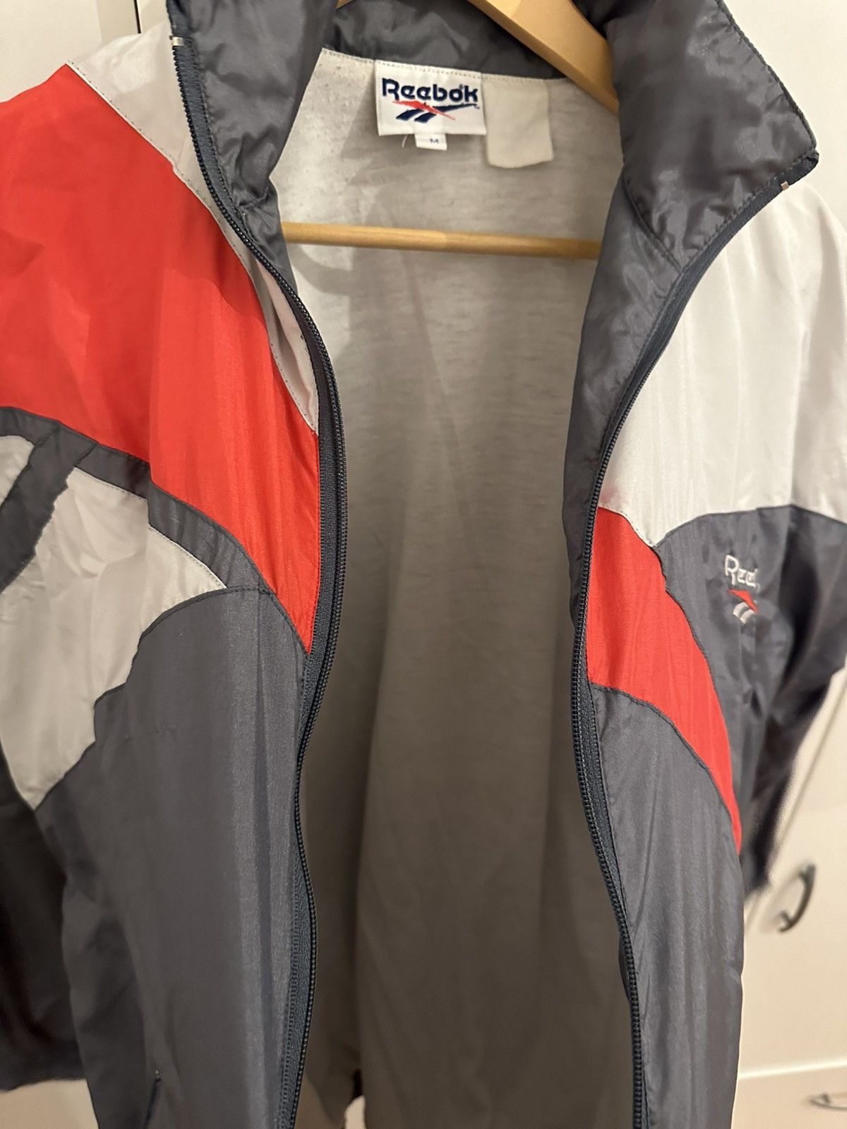 Reebok reebok Windbreaker Jacke Size M Retro Vintage Reebok JACKET Size US M / EU 48-50 / 2 - 7 Thumbnail