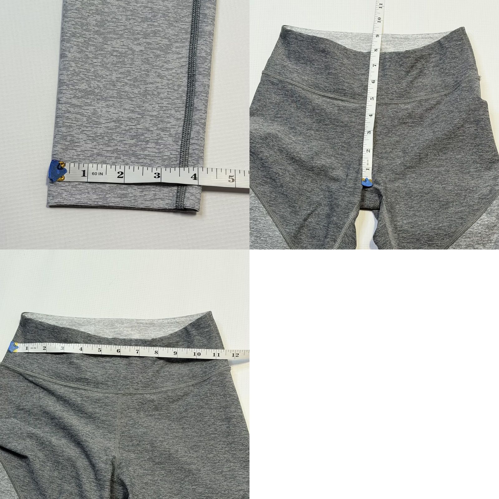 Outdoor Voices Outdoor Voices Leggings Womens XS Gray Colorblock High Rise Yoga Full Length Size 26" / US 2 / IT 38 - 8 Thumbnail