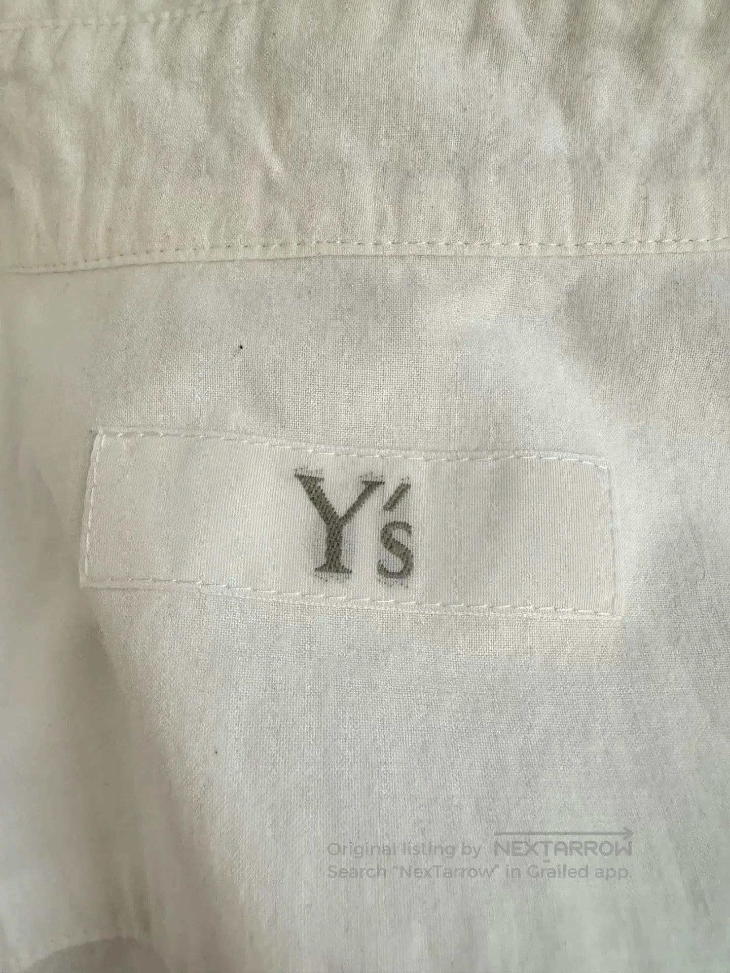 Yohji Yamamoto Yohji Yamamoto Short Sleeve Shirt. Size S / US 4 / IT 40 - 5 Thumbnail