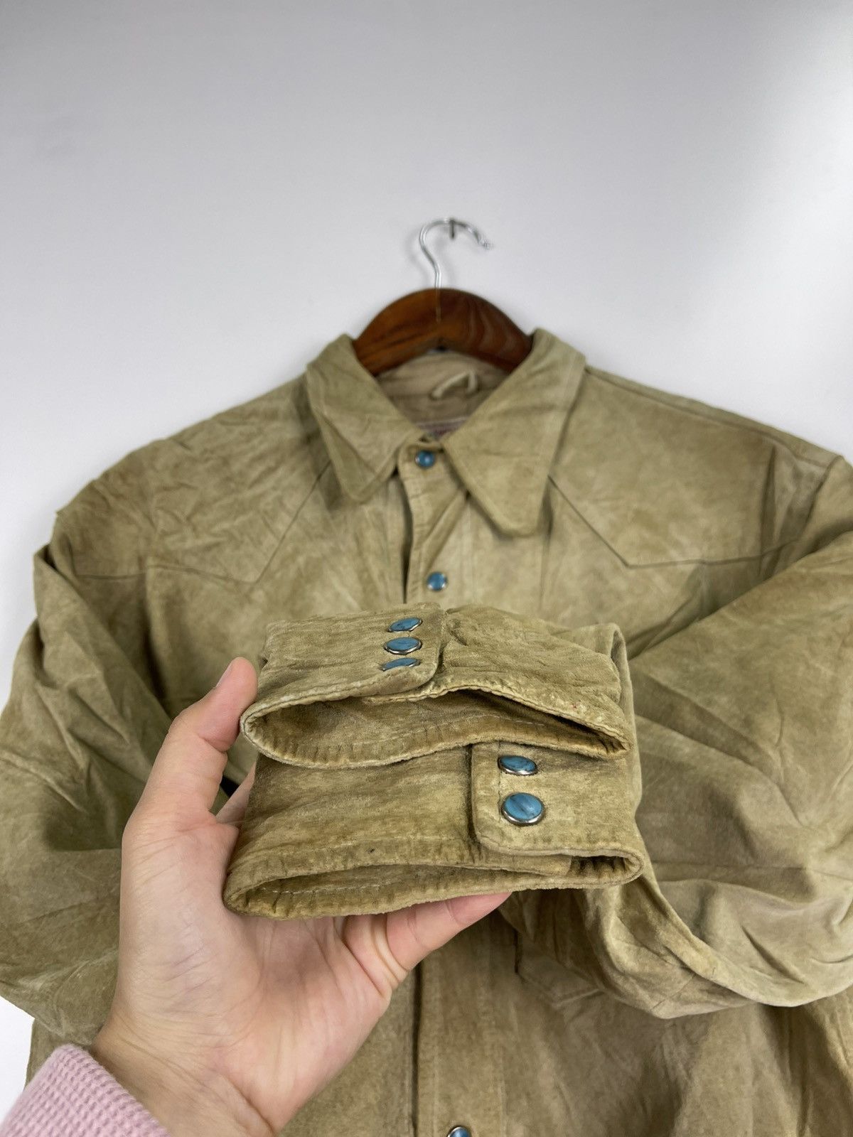 Leather Vintage Leather Western Jacket Size US L / EU 52-54 / 3 - 11 Thumbnail