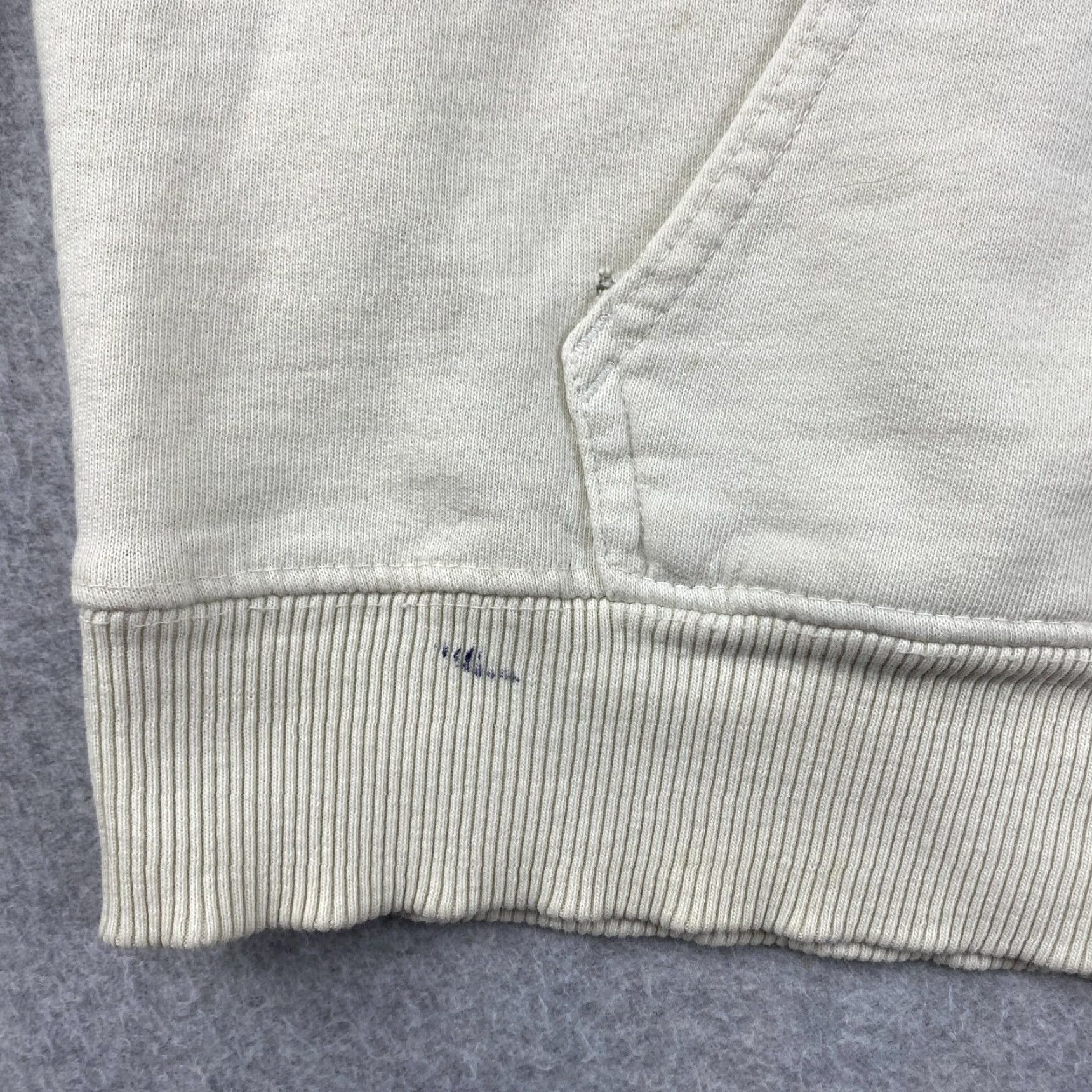 Vintage VINTAGE John Galt California Hoodie Mens L Beige Pullover Fleece Logo Pockets Long Sleeve Sportswear 90s California SF Graphic Size US L / EU 52-54 / 3 - 6 Thumbnail