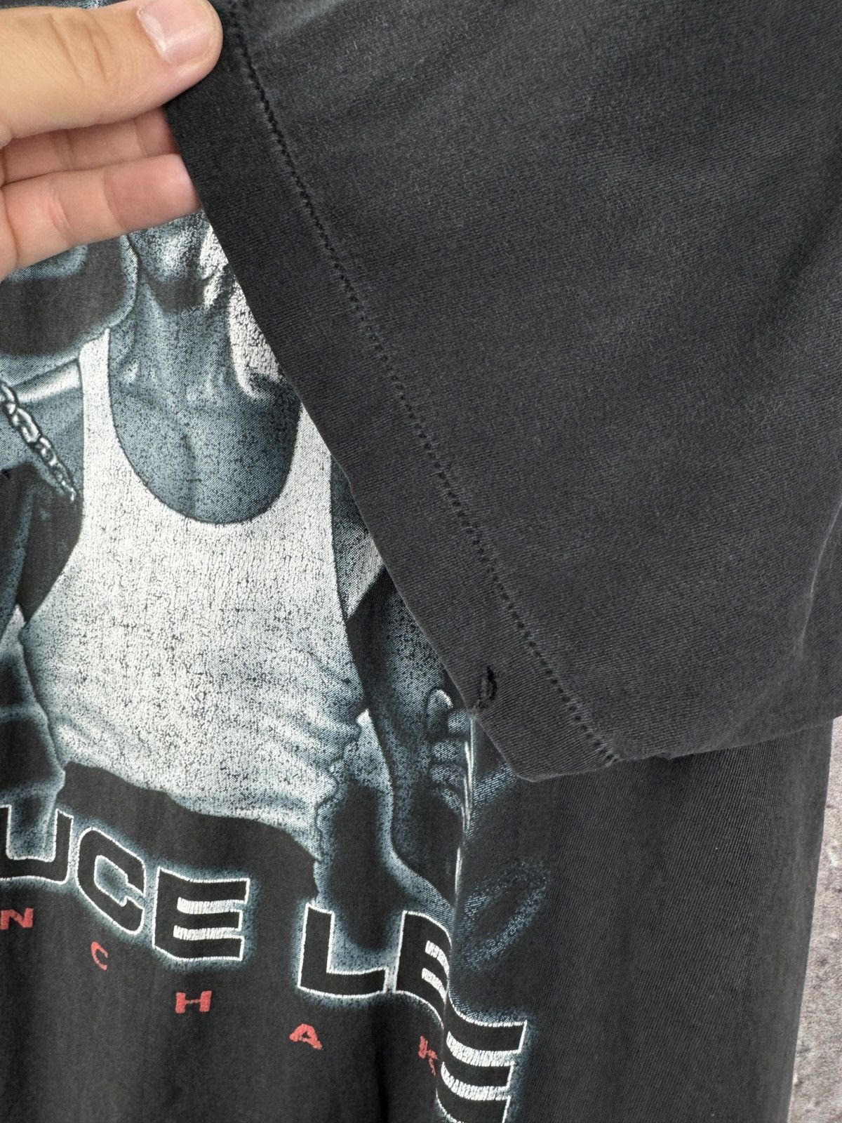 Vintage Vintage Bruce Lee Nunchaku The Dragon Tee Size XL Size US XL / EU 56 / 4 - 11 Thumbnail