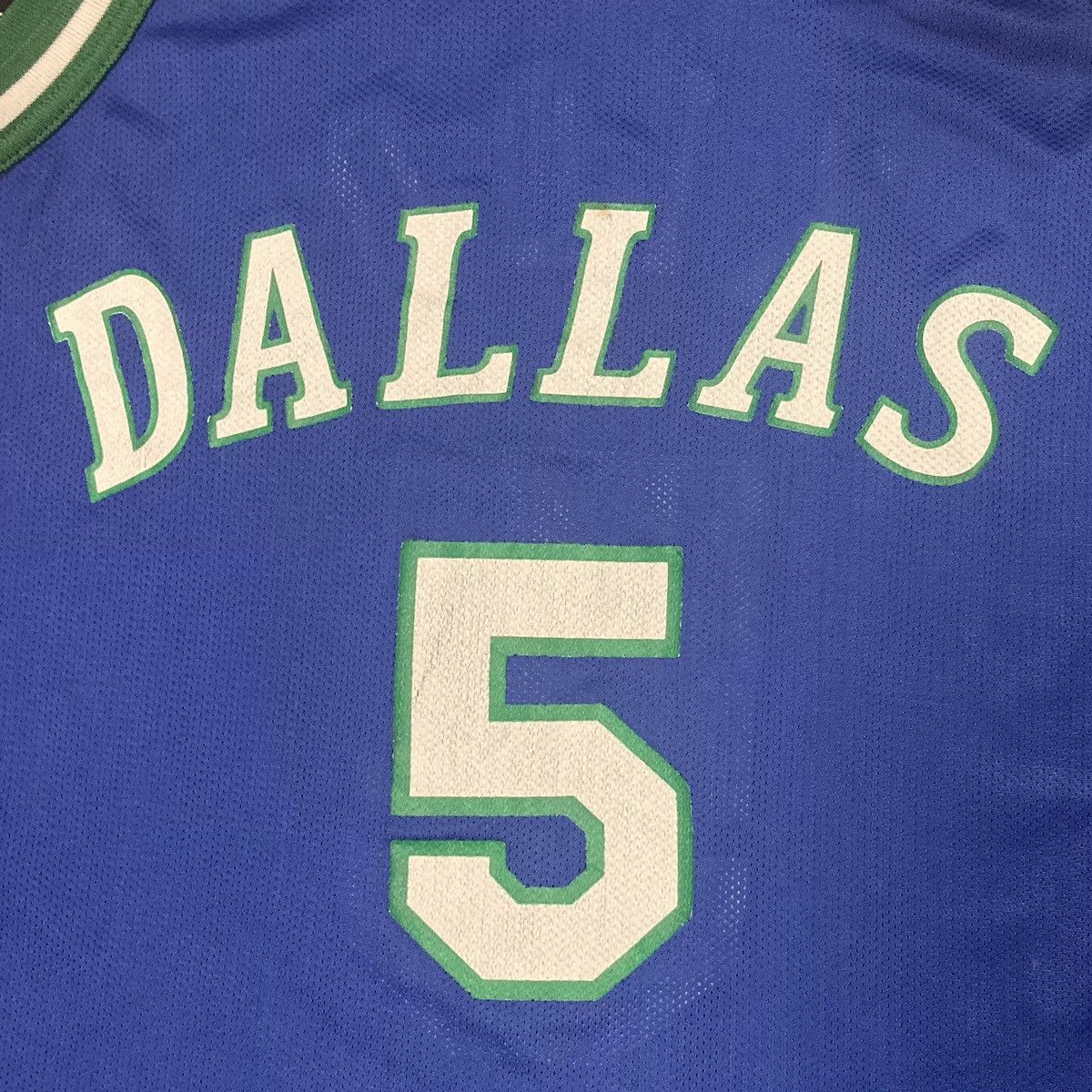 Vintage 90’s Dallas Mavericks Jason Kidd NBA Jersey Champion