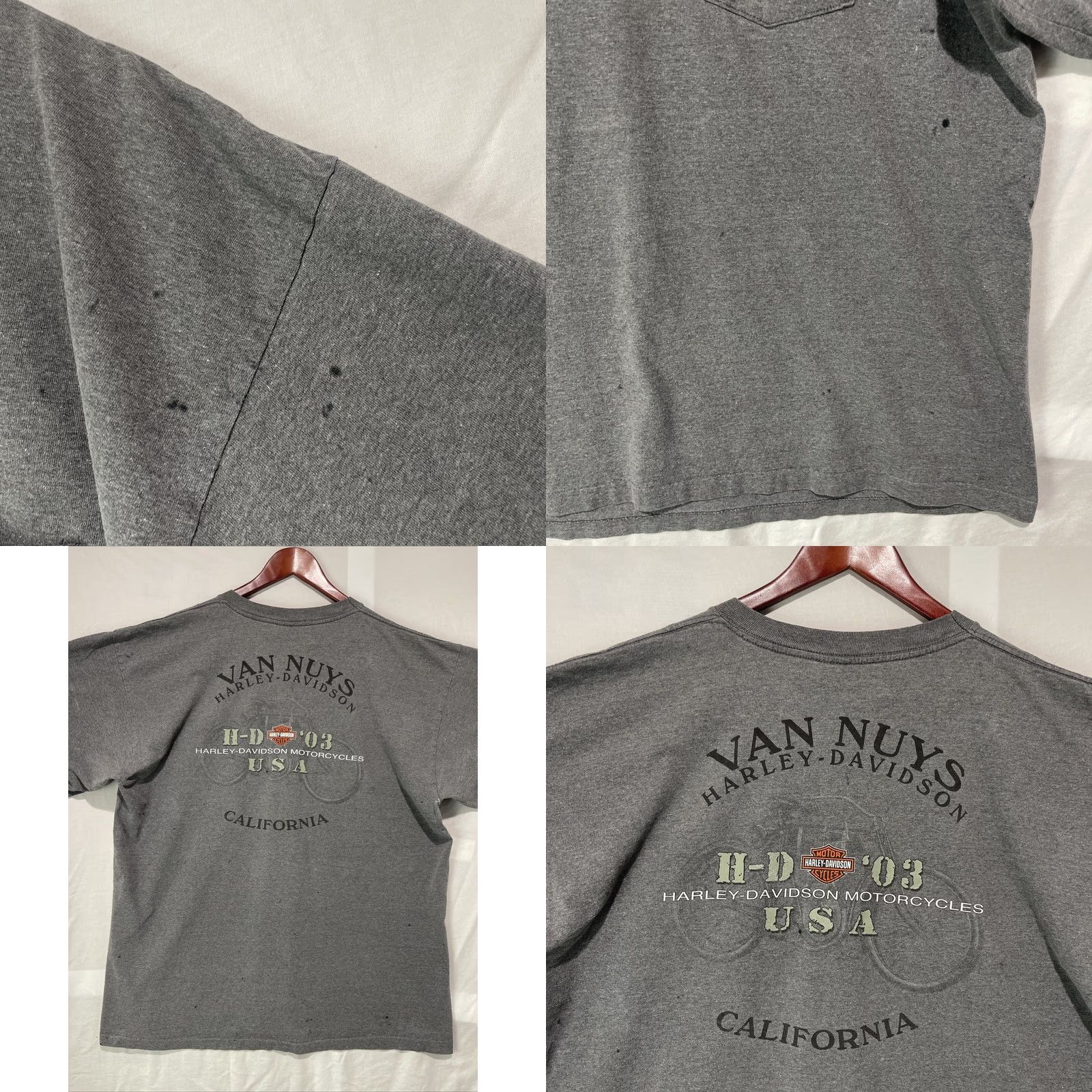 Harley Davidson VINTAGE Harley-Davidson Shirt Mens 2XL Gray USA 100 Years 2003 Harley-Davidson Shirt Mens 2XL Gray USA 100 Years 2003 Size US XXL / EU 58 / 5 - 8 Thumbnail