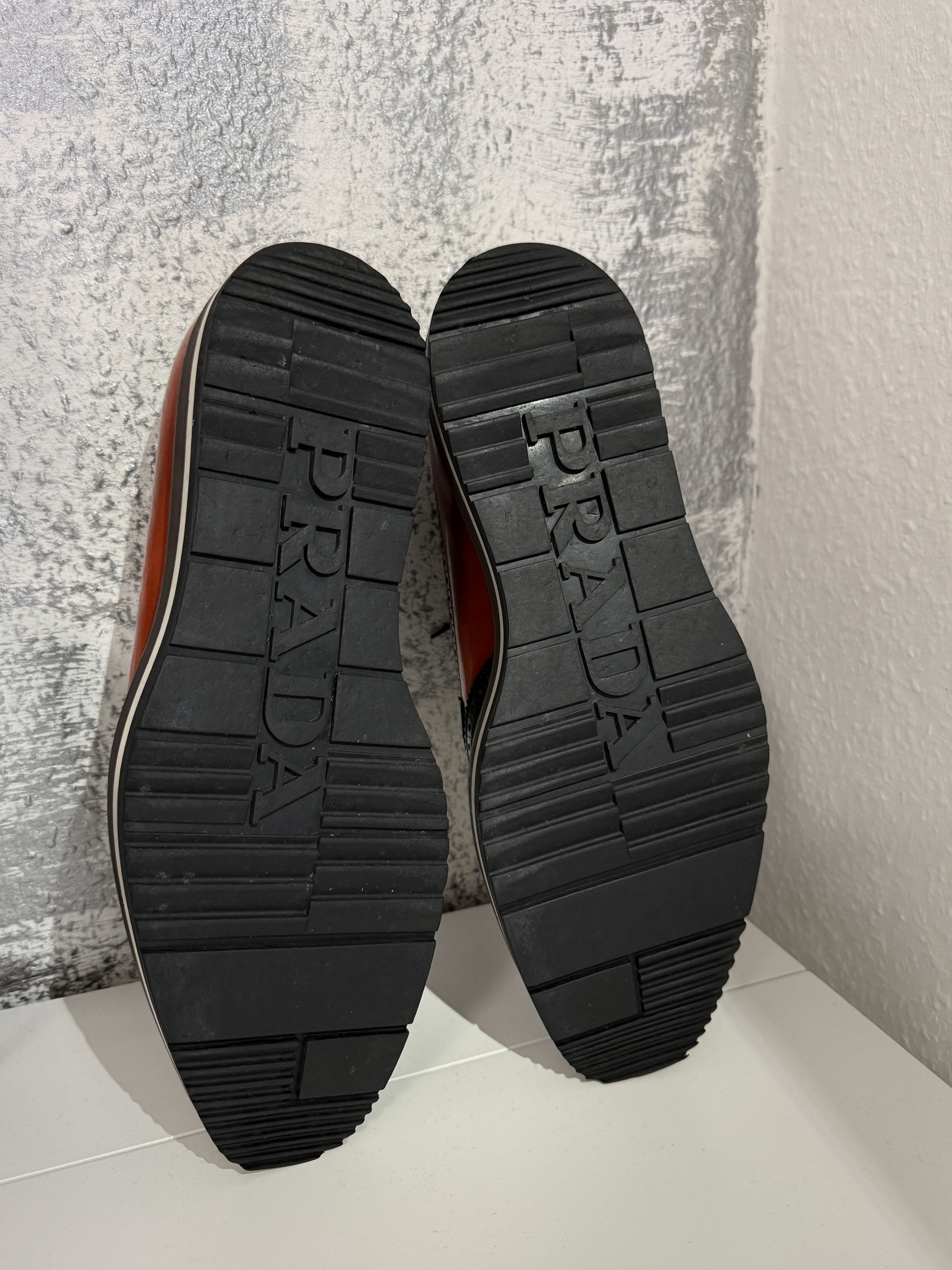 Prada Prada SS11 Runway Platform Brogues "Creeper" - Black/Cognac Size US 11 / EU 44 - 4 Thumbnail