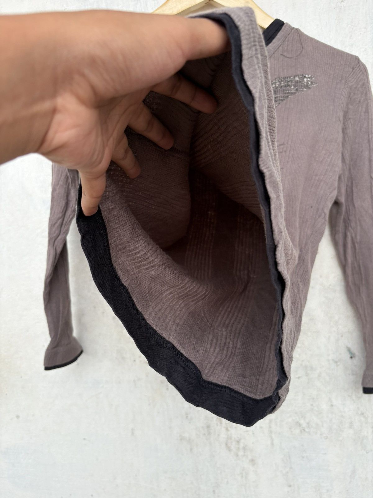 Japanese Brand Strange Heaven Double Layers Longslevee Japanese Brand Size US XS / EU 42 / 0 - 5 Thumbnail