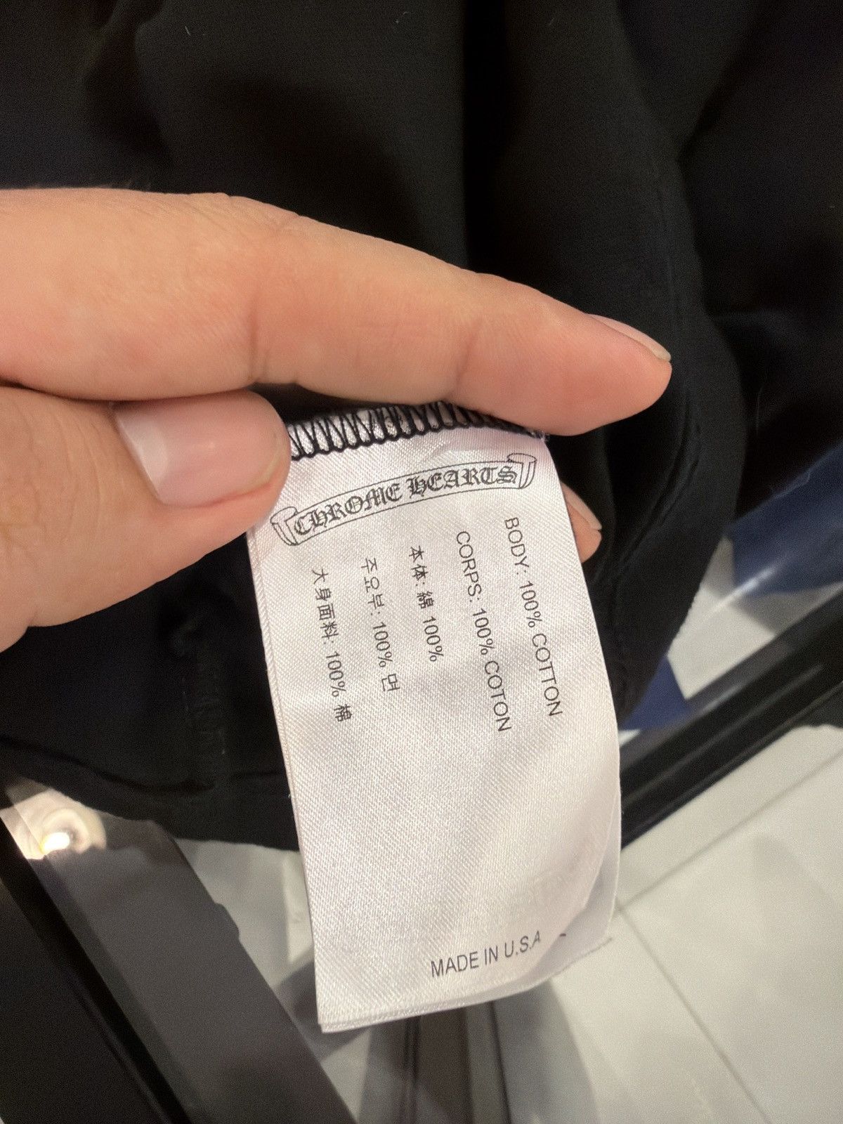 Chrome Hearts Chrome Hearts Foti Tik Tak Black Tee Size US XL / EU 56 / 4 - 6 Thumbnail