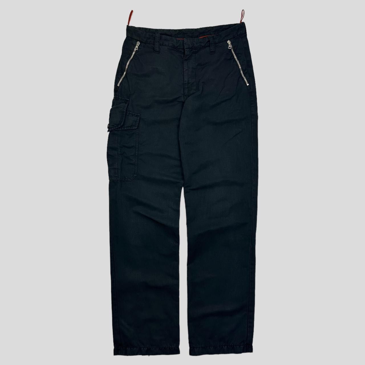 image of Prada Sport 00’S Layered Stash Pocket Cargos - It48 in Black, Men's (Size 33)