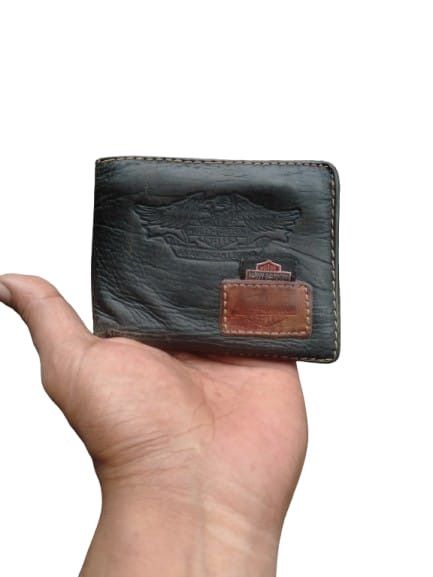 Harley Davidson × Leather × Vintage Vintage Harley Davidson Leather Wallet Size ONE SIZE - 1 Thumbnail