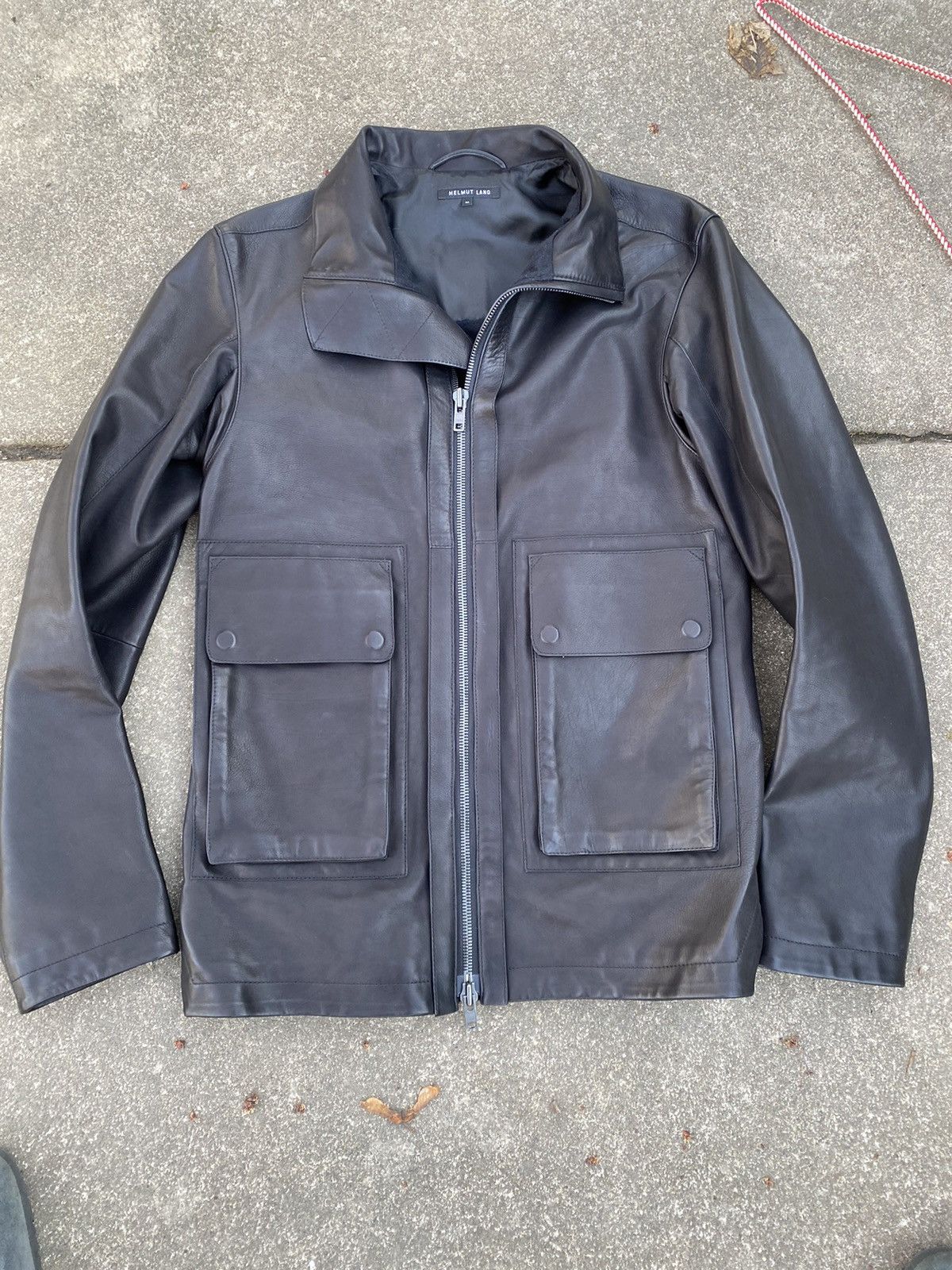 Helmut Lang Helmut Lang leather jacket Size US M / EU 48-50 / 2 - 1 Thumbnail