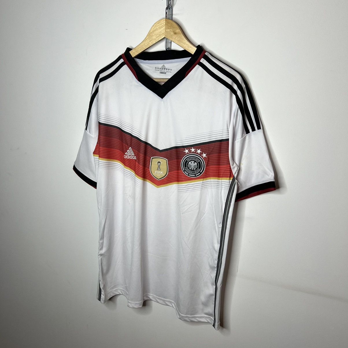 Adidas 2013 2014 Adidas Germany jersey Size US XL / EU 56 / 4 - 2 Thumbnail