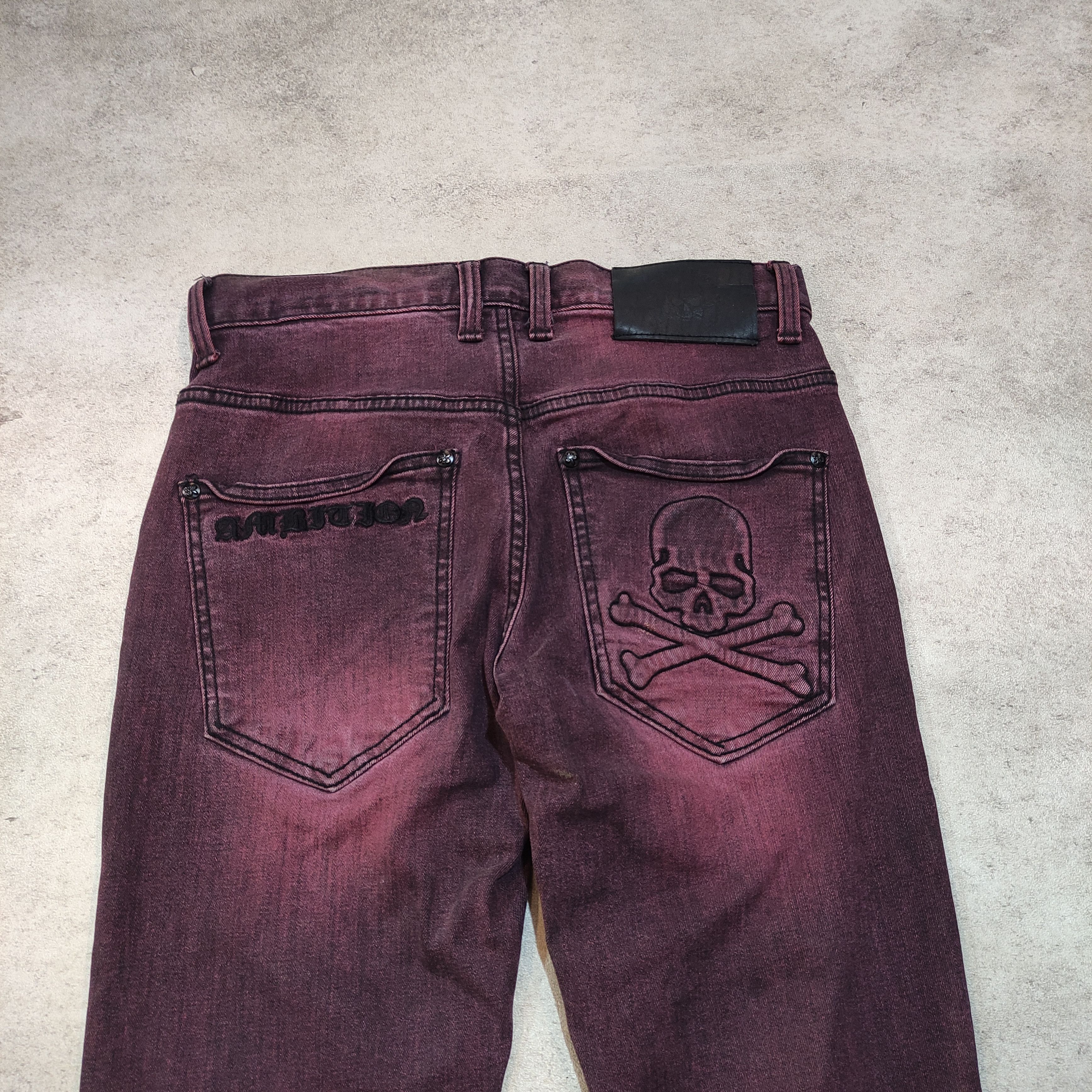 Le Grande Bleu (L.G.B.) Be Ambition Bikers Pants — early 2000s Vkei Biker Vibe Size US 28 / EU 44 - 3 Thumbnail