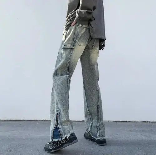 Designer × Japanese Brand × Vintage New High Street Men Jean Streetwear Size US 31 - 3 Thumbnail