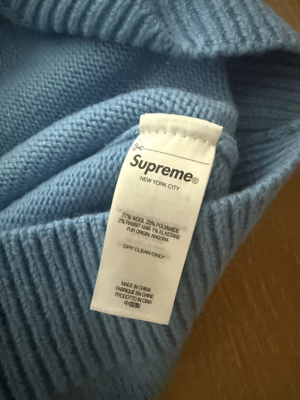 Supreme Supreme Angora Script Sweater (M) *IN-HAND, SHIPS SAME DAY* Size US M / EU 48-50 / 2 - 5 Thumbnail