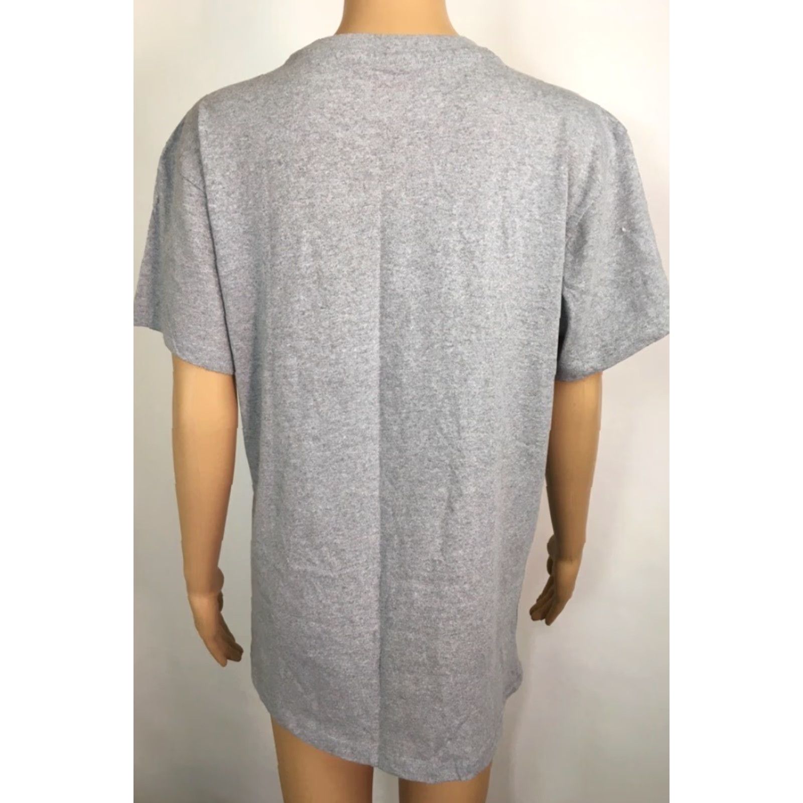 Olive Live Breathe Fight Womens T-Shirt Gray Pink Ribbon No One Fights Alone M New Size M / US 6-8 / IT 42-44 - 3 Thumbnail