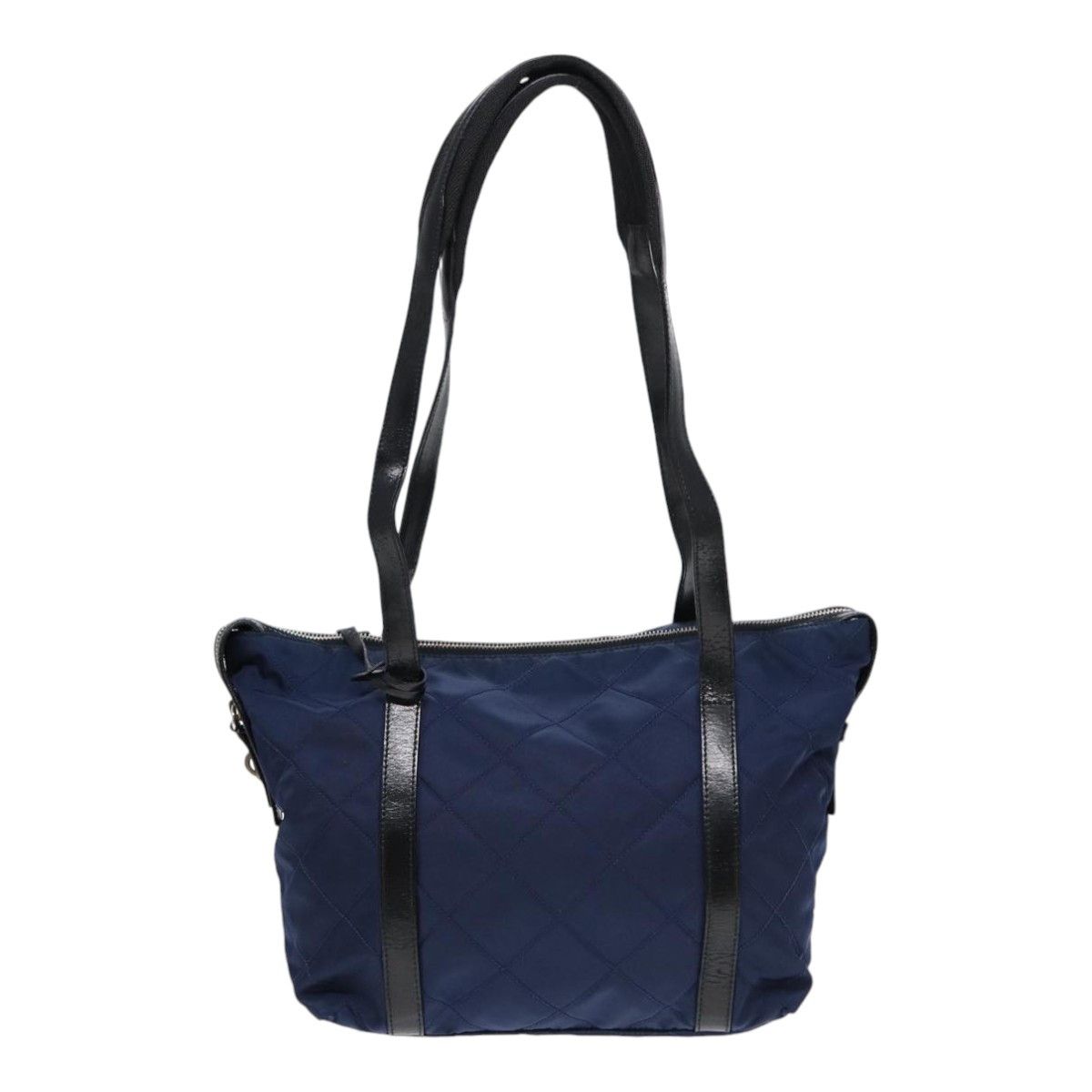 Prada Tessuto Navy Synthetic Shoulder Bag (Pre-Owned) Size ONE SIZE - 1 Thumbnail
