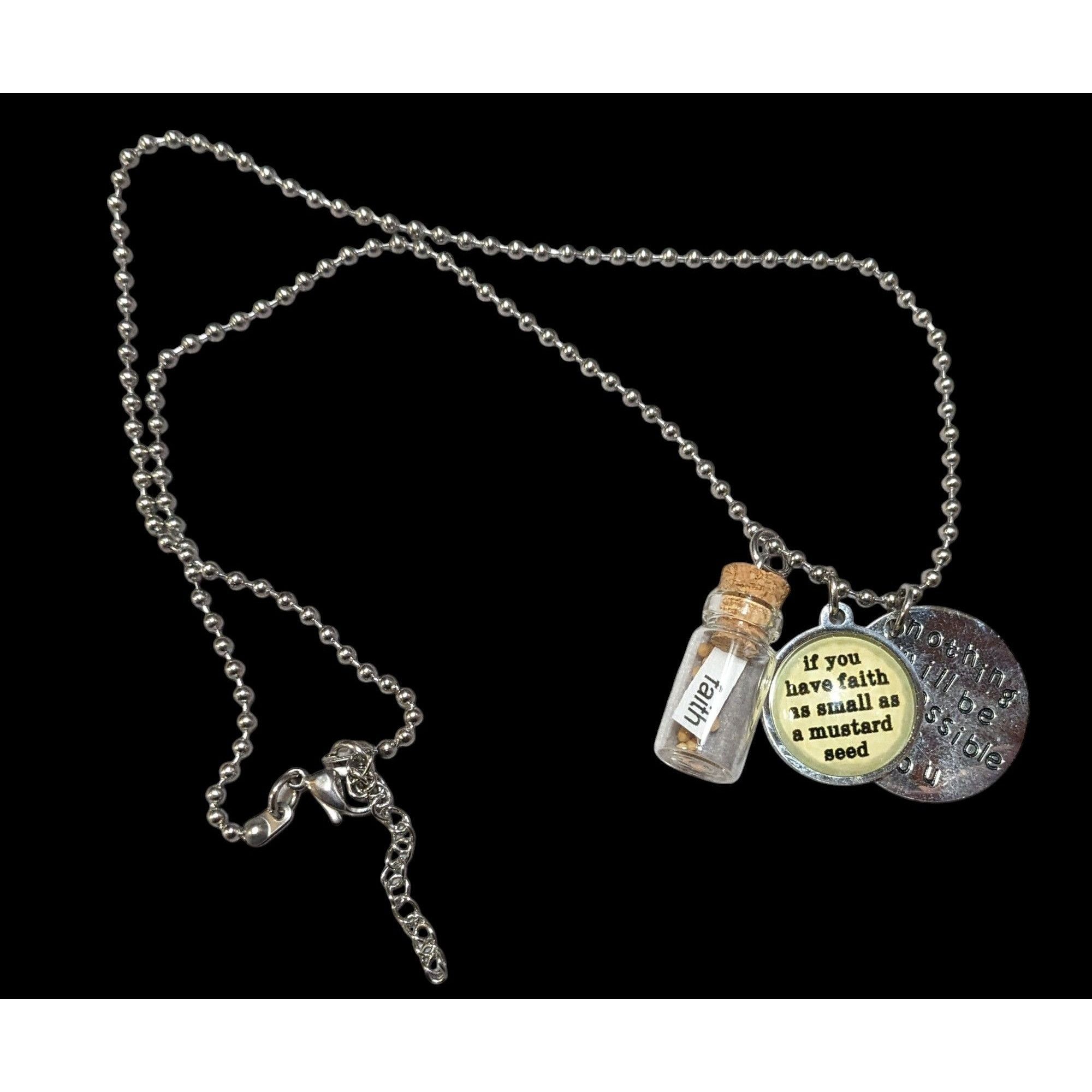 Other Religious Faith Mustard Seed Charm Necklace Size ONE SIZE - 1 Thumbnail
