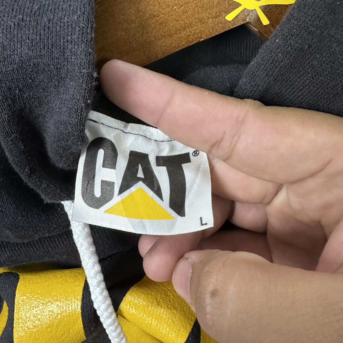 Caterpillar Vintage CAT Diesel Power Hoodie Caterpillar Workwear Size US L / EU 52-54 / 3 - 5 Thumbnail